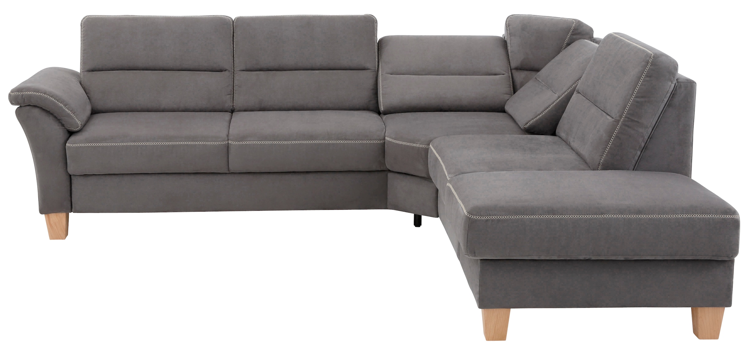 Home affaire Ecksofa »Soleo L-Form« komfortabel durch Trapezecke mit Relaxfunktion, auch mit Bettfunktion