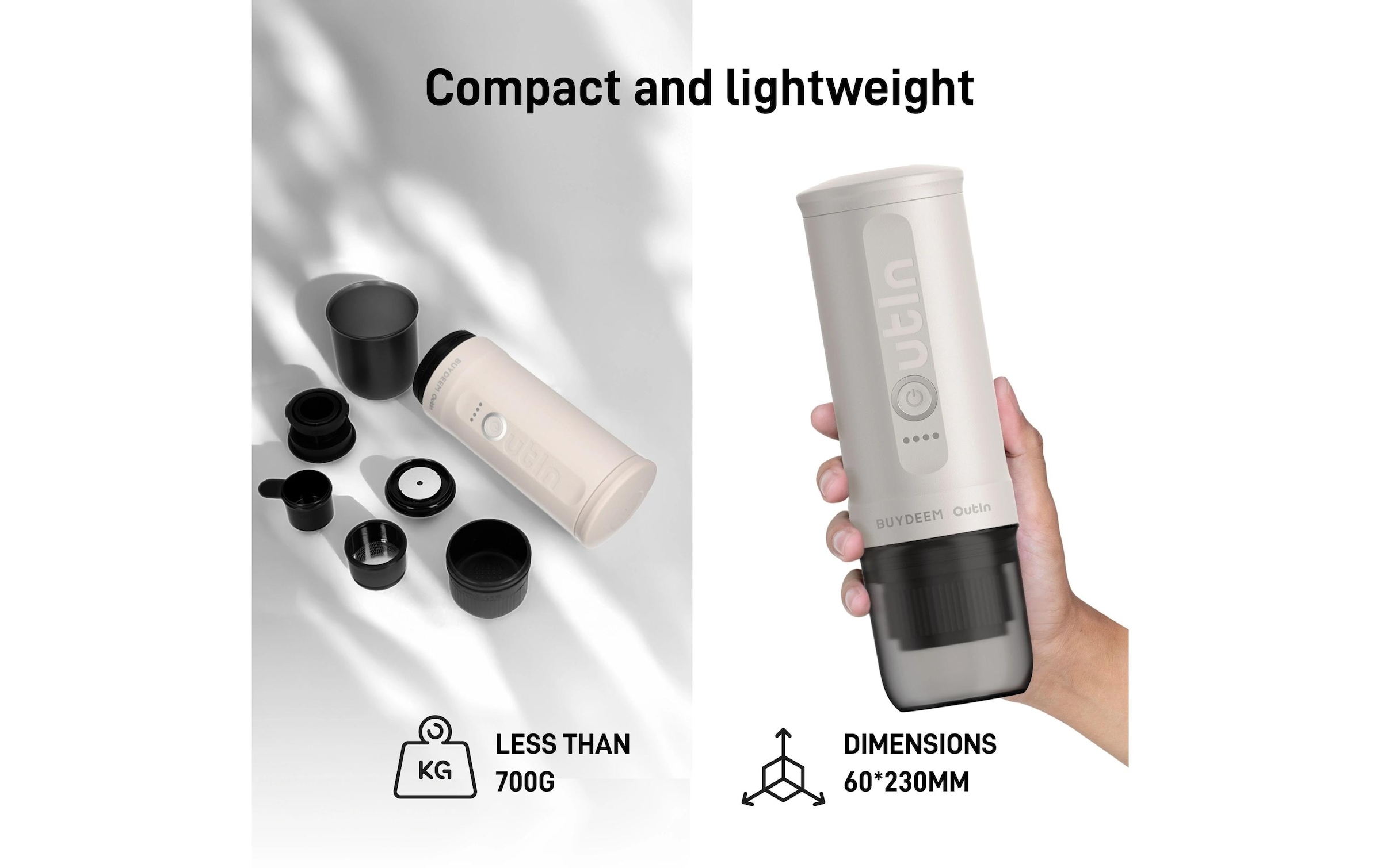   Filterkaffeemaschine »OUTIN Nano Kapseln«