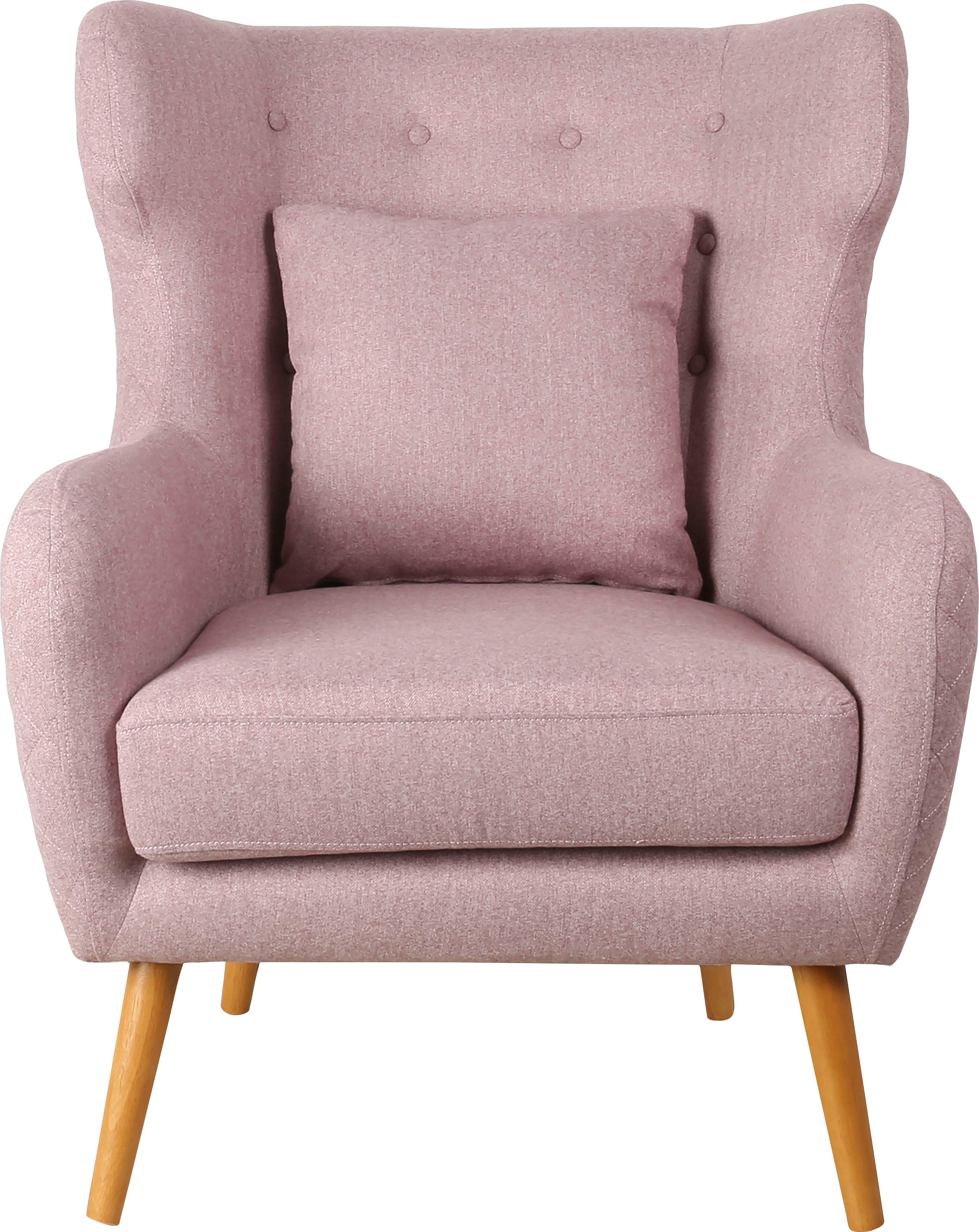 Image of Home affaire Ohrensessel »Niebüll«, mit edler Knopfheftung in der Rückenlehne und Steppung auf der Rückseite bei Ackermann Versand Schweiz