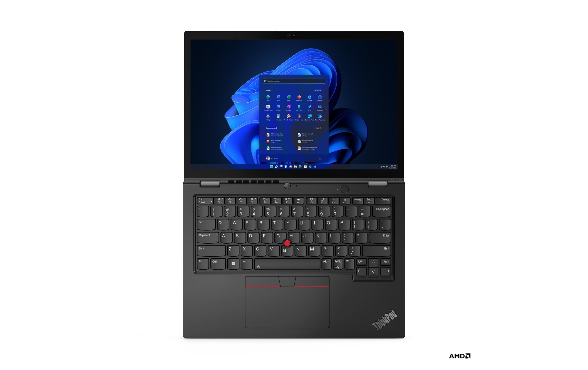 Lenovo Convertible Notebook »ThinkPad L13Y G3, R7 5875U, W11-P DG«, 33,64 cm, / 13,3 Zoll, AMD, Core i7, Radeon Graphics, 512 GB SSD