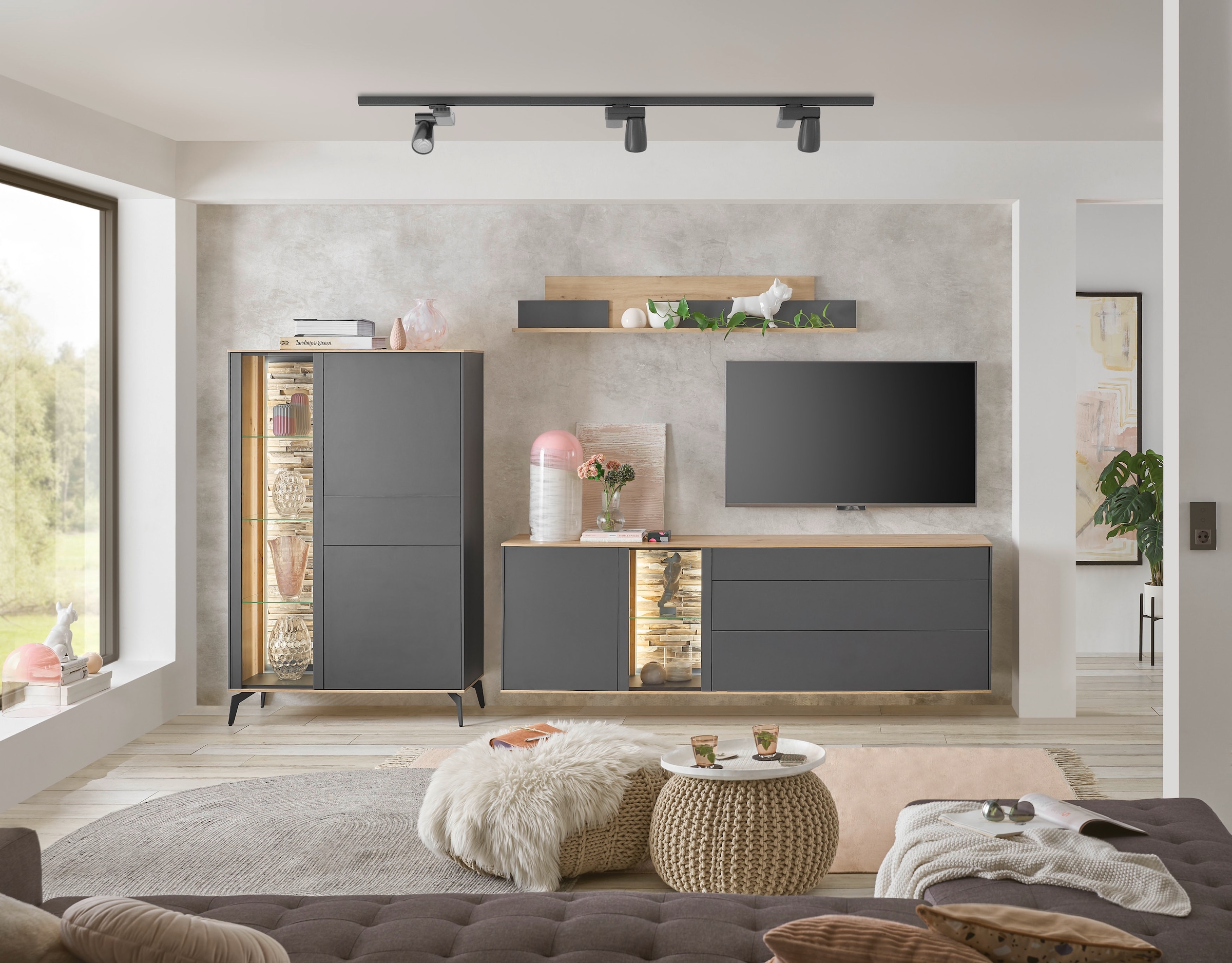 Mäusbacher Tableau mural »Faro« Faro Wandboard , Breite 150 cm, modernes Wandregal