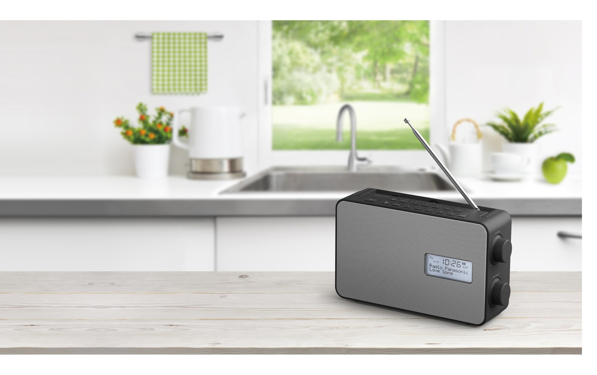 Panasonic Digitalradio (DAB+) »RF-D30BTEG«, (Bluetooth FM-Tuner-Digitalradio (DAB+)