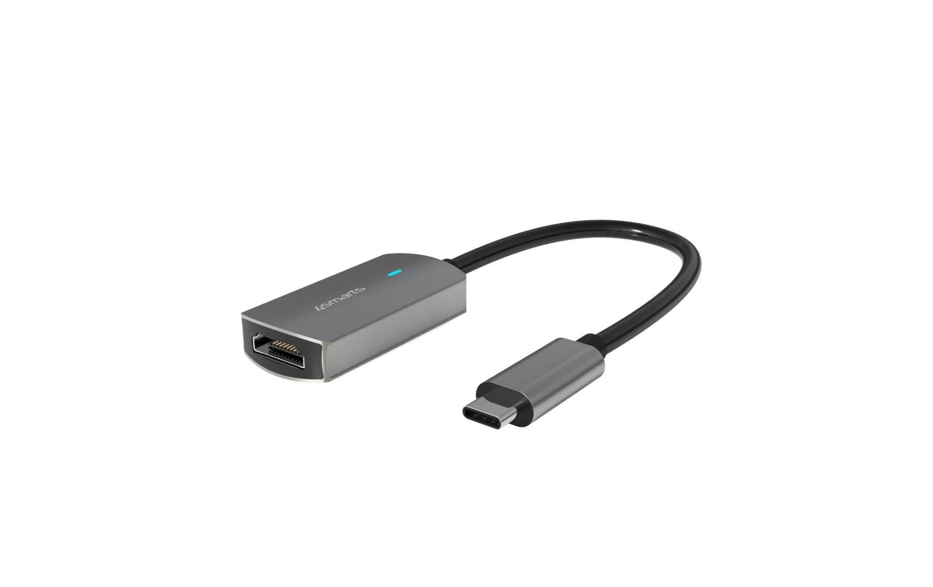 4smarts USB-Adapter »4K 60Hz USB Type-C - HDMI«, 12 cm