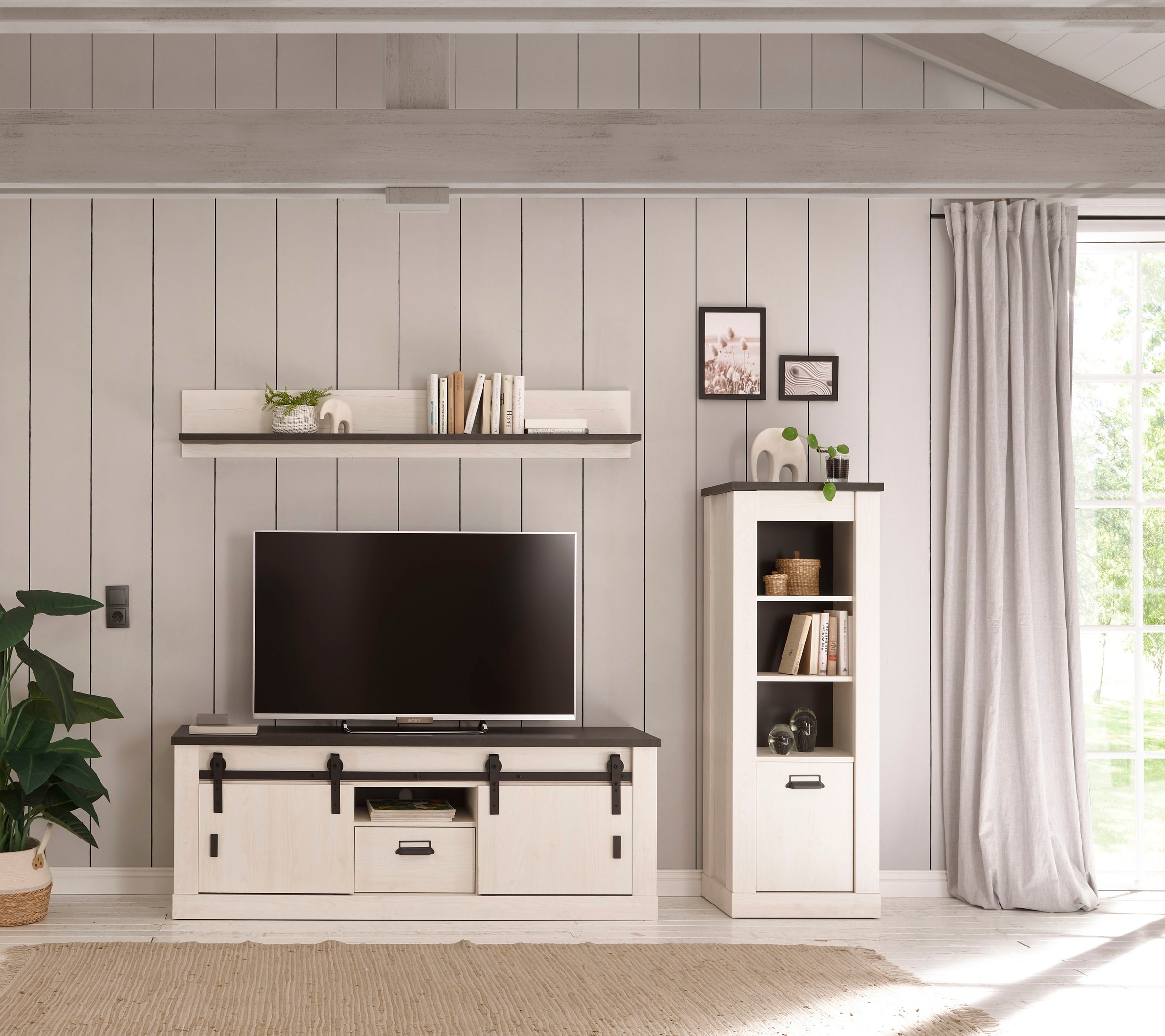 Home affaire Wohnwand »SHERWOOD« 3 Stk. tlg.