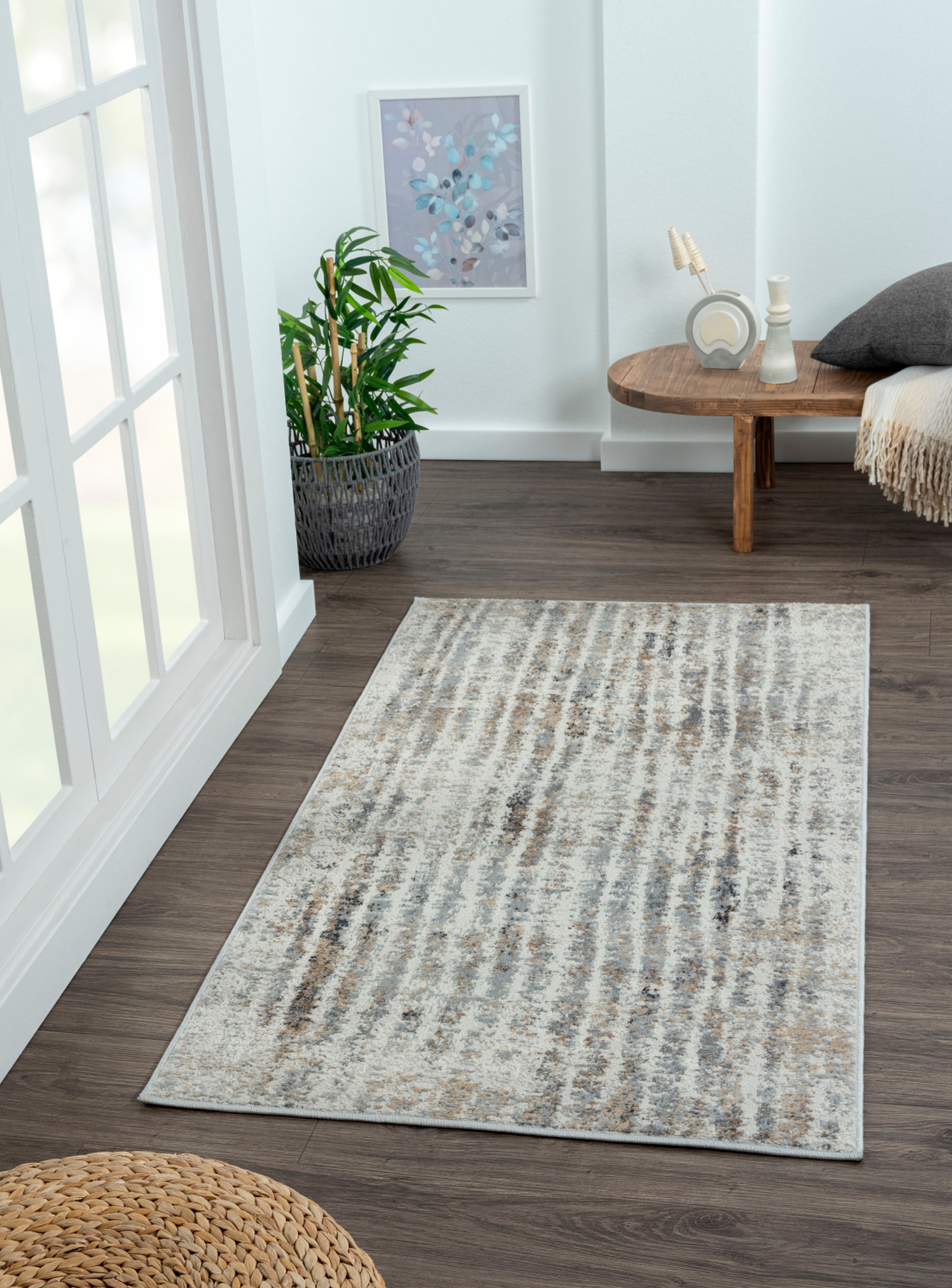Image of Myflair Möbel & Accessoires Teppich "My Soul" rechteckig 8 mm Höhe Kurzflor, Scandi-Design, besonders weich durch Microfaser