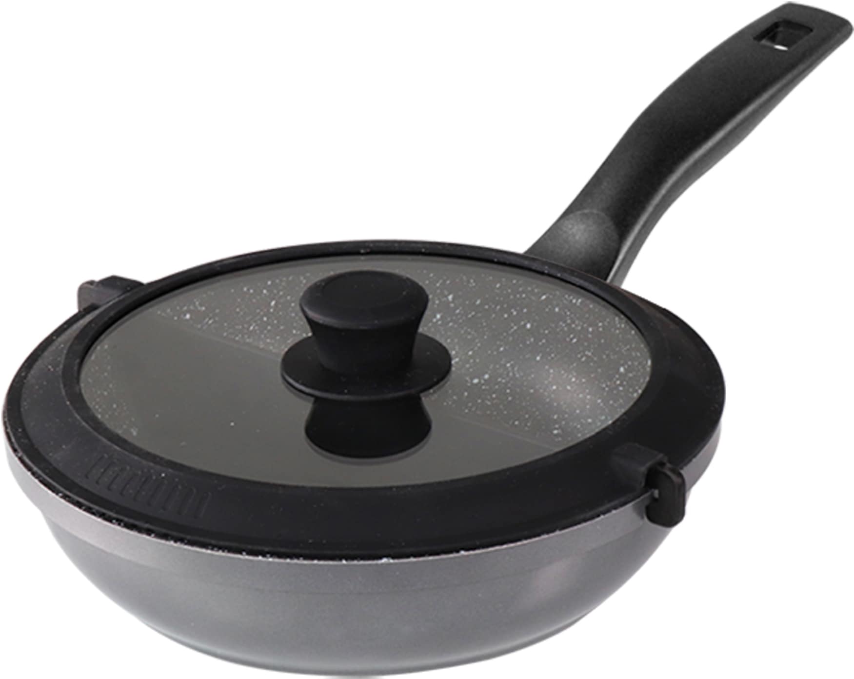 Image of STONELINE Bratpfanne »Halb- und Halb«, Aluminiumguss, mit herausnehmbarer Trennwand bei Ackermann Versand Schweiz