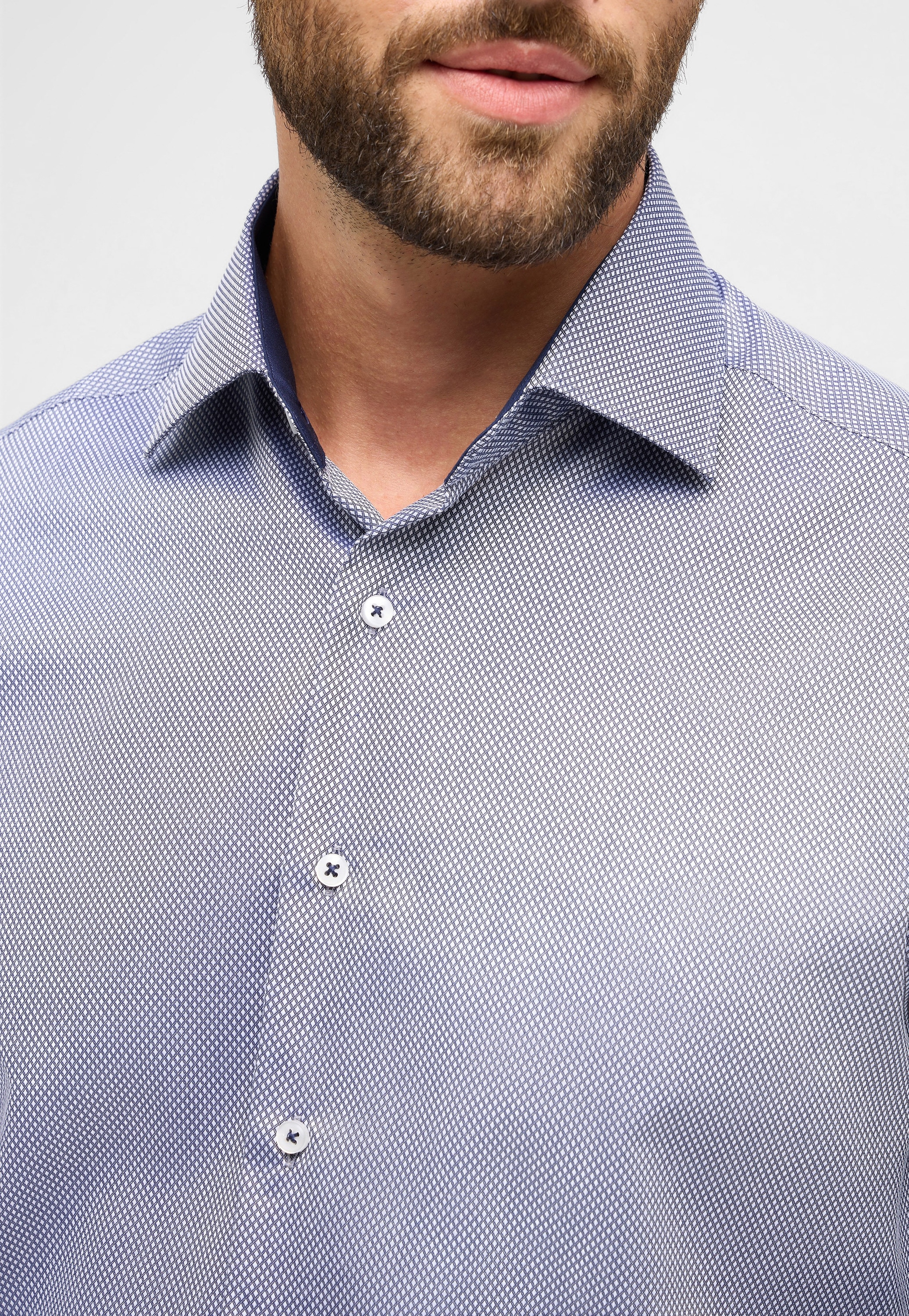 Eterna Chemise à manches longues »MODERN FIT« NON IRON (bügelfrei)