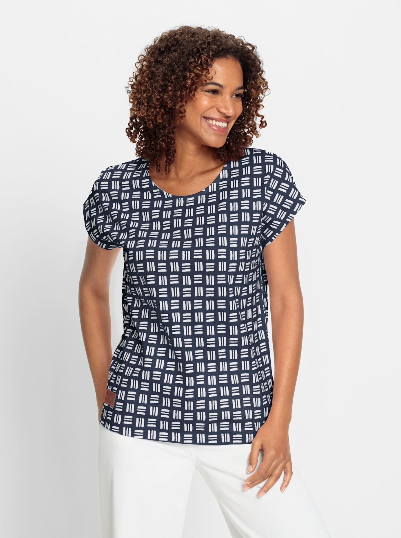 Casual Looks Print-Shirt »Print-Shirt«, (1 tlg.)
