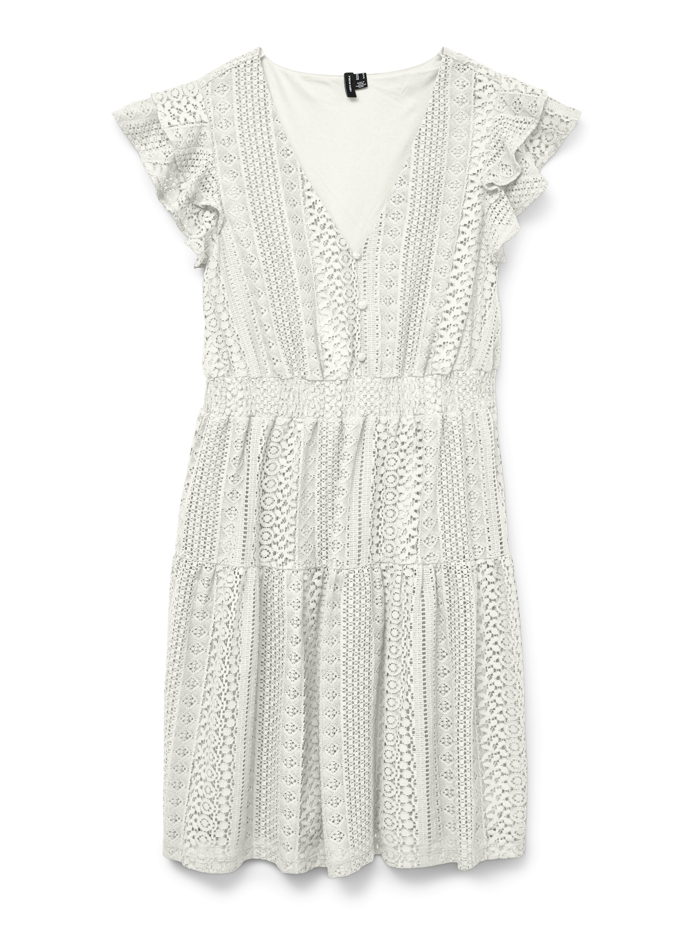 Vero Moda Minikleid »VMHONEY LACE V-NECK SHORT DRESS WVN GA«
