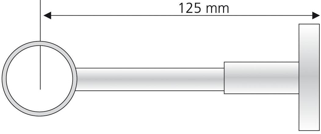 Liedeco für 28 kaufen St.), jetzt Ø (1 mm Gardinenstangen Träger,