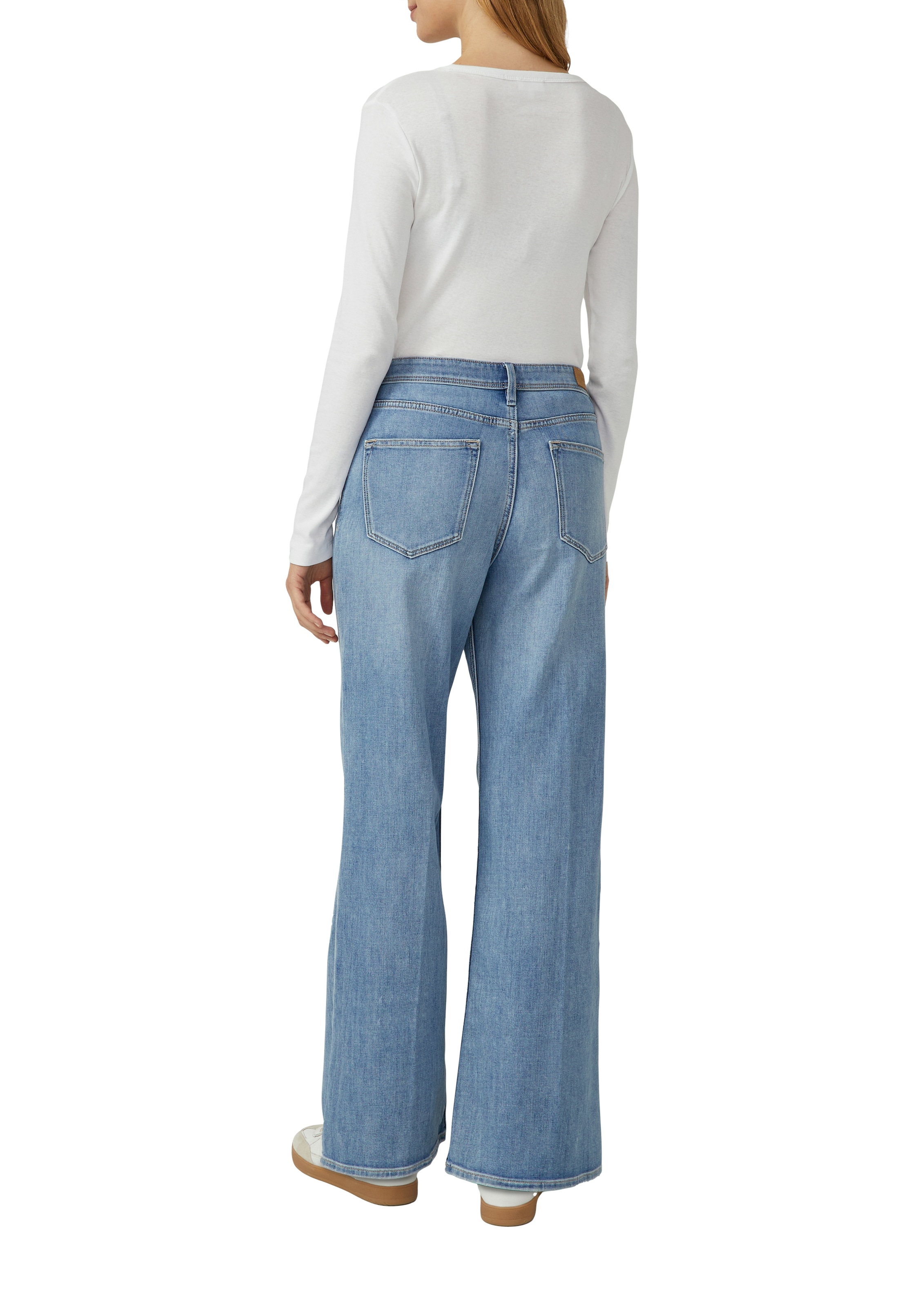 s.Oliver T-shirt à manches longues 2 cuis mit Rundhalsausschnitt, 2er Pack