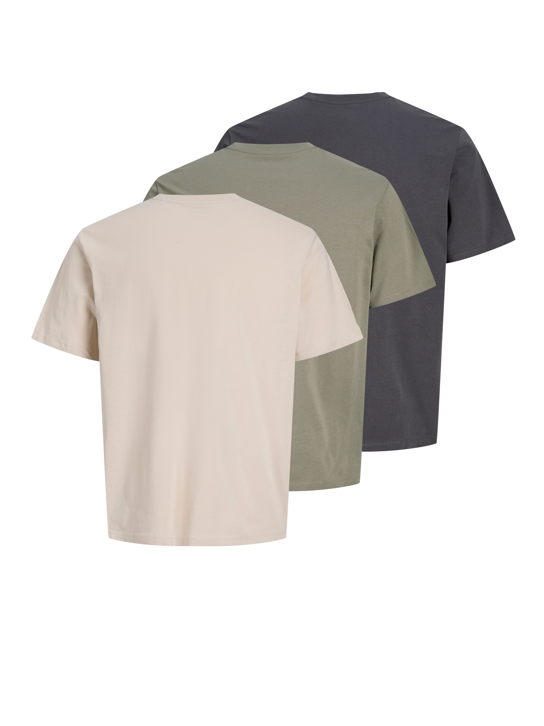 Jack & Jones T-Shirt »JJEARCHIVE GRAPHIC TEE SS O-NECK 3PK MP« Packung, 3 Baumwolle, relaxed fit