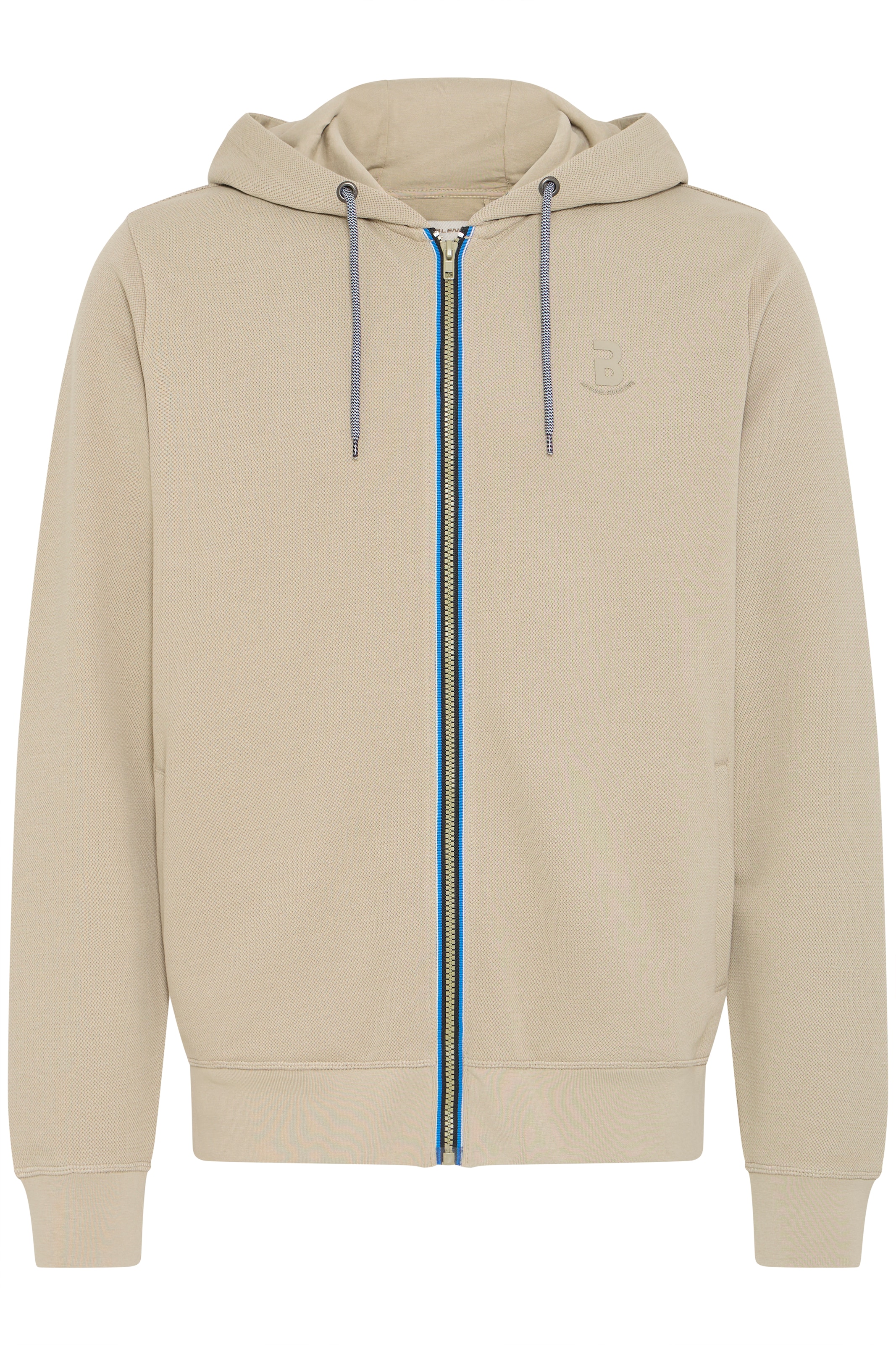 Blend Kapuzensweatshirt »BHJUMA PIQUE ZIPP SWEAT«, mit Reissverschluss, aus Baumwolle und Polyester, Regular Fit
