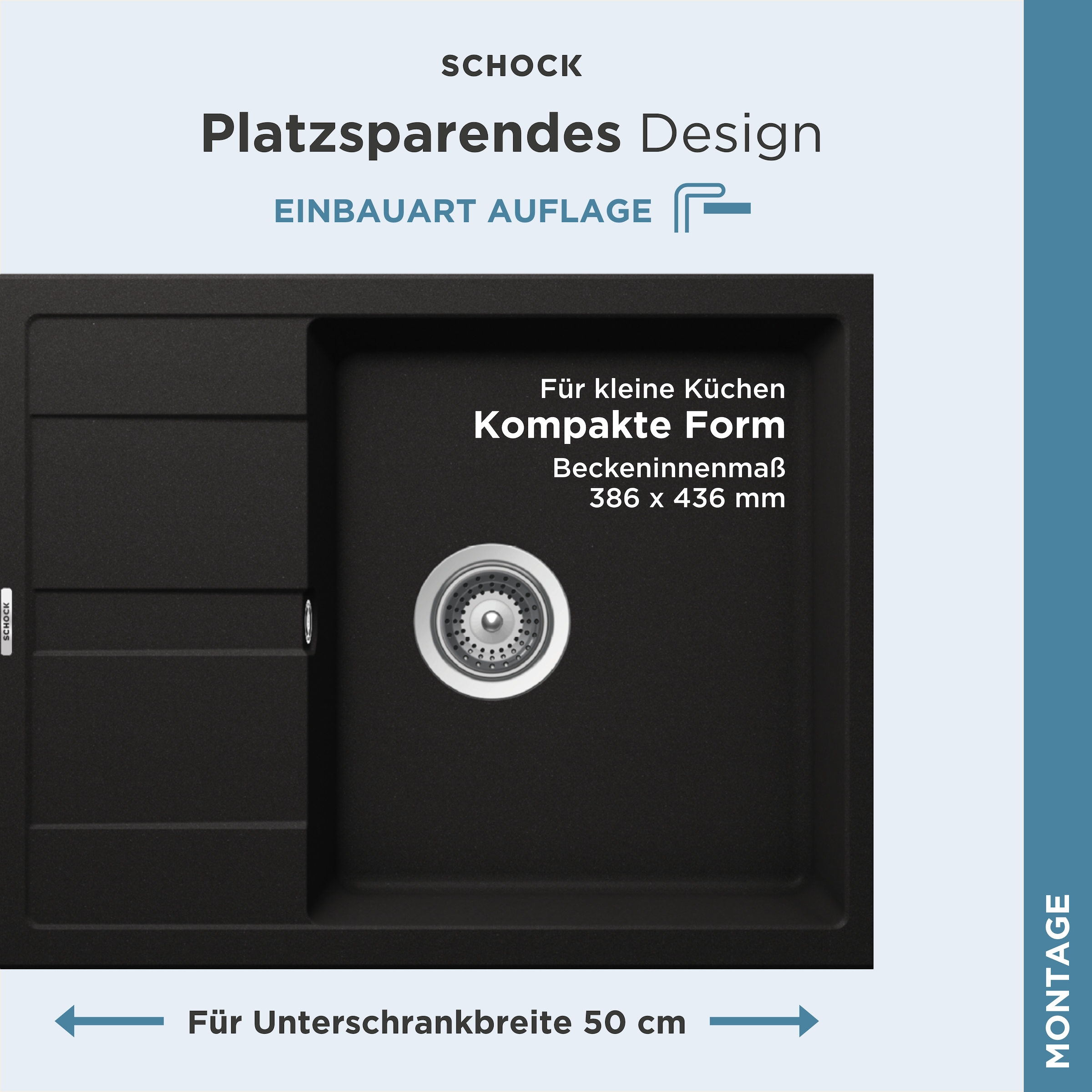 Schock Évier en granit »Lucca Plus«