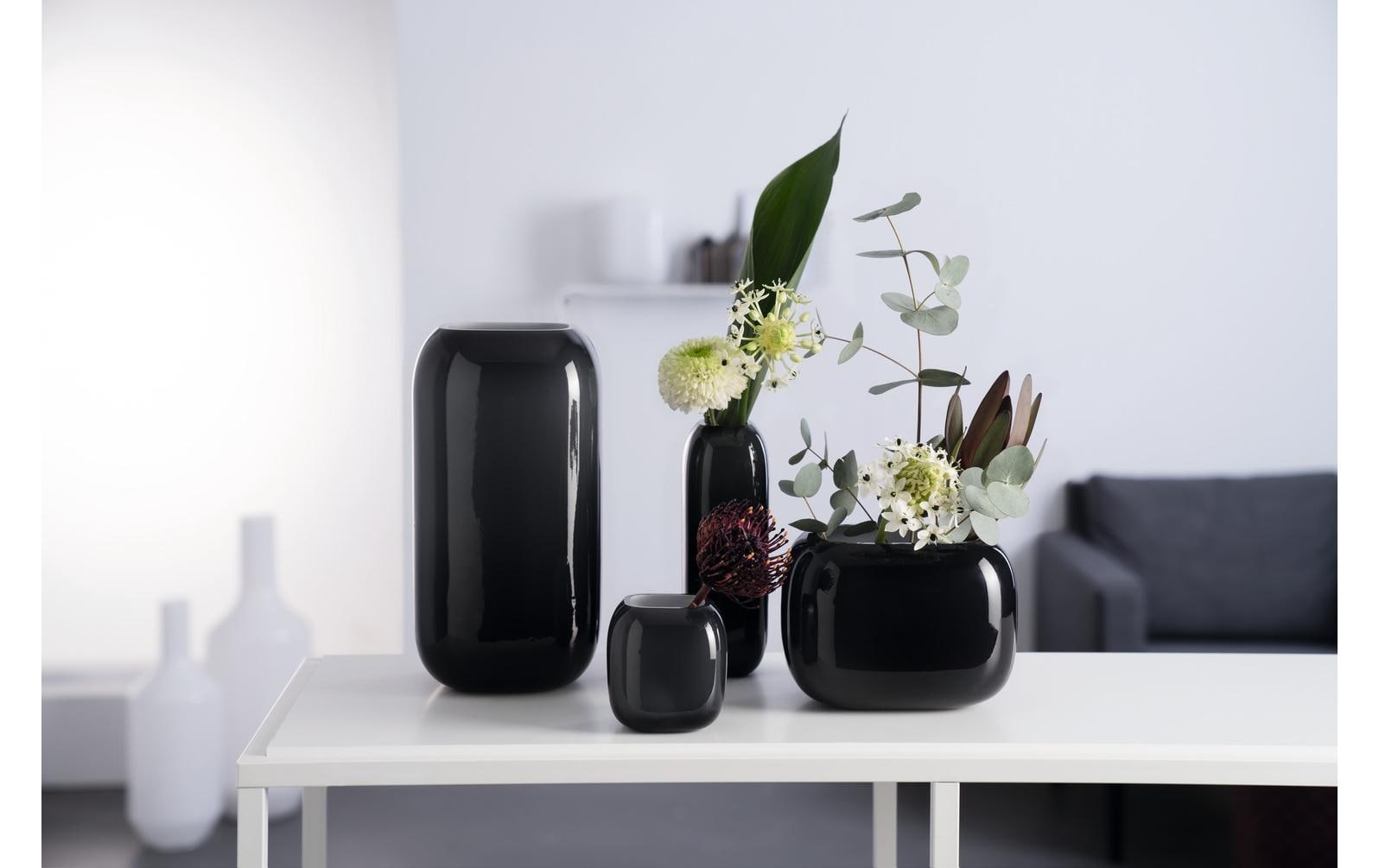 LEONARDO Dekovase »Vase Milano grau 28cm«