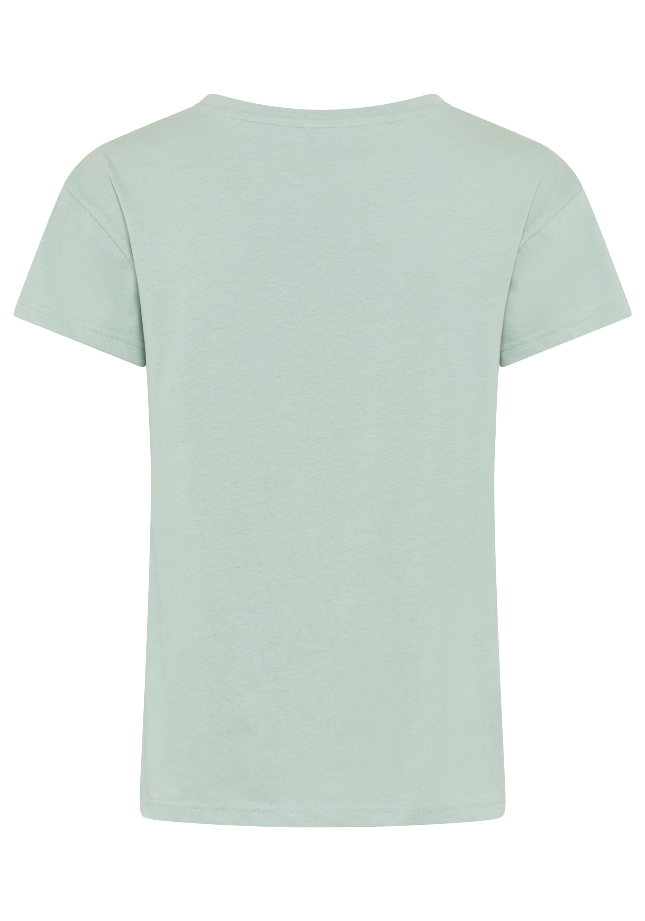 AJC T-shirt Basic-Stil, Oversize-Passform, Rundhalsausschnitt