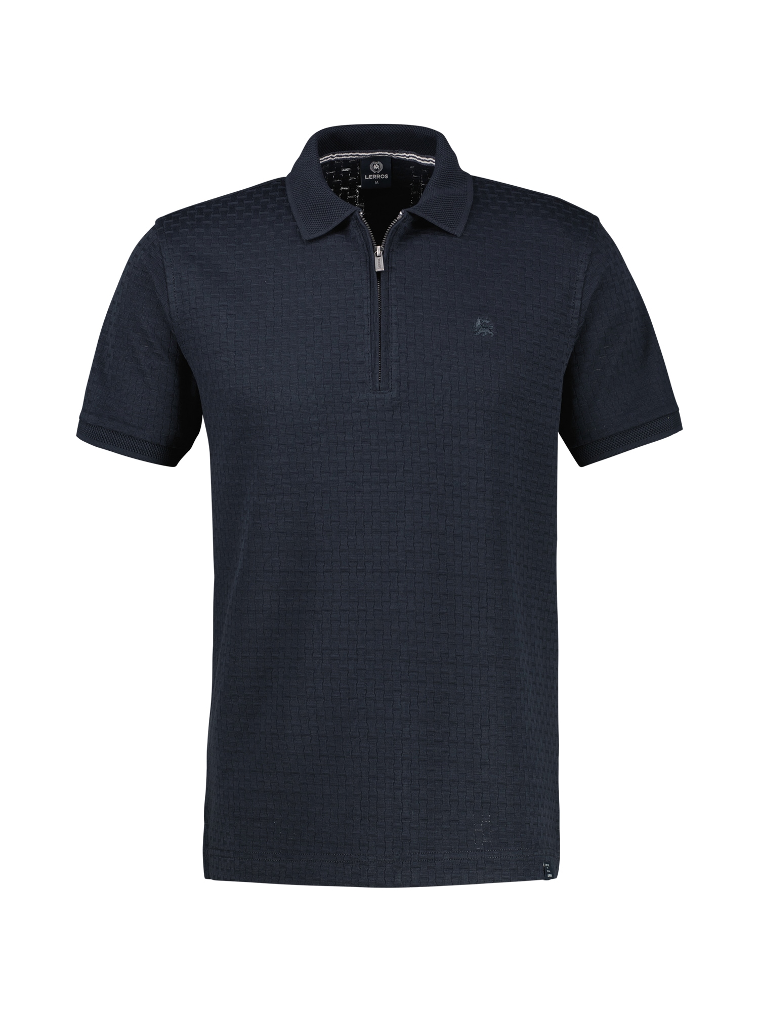 Image of LERROS Poloshirt "Poloshirt mit Reissverschlusskragen, grosse Grössen"