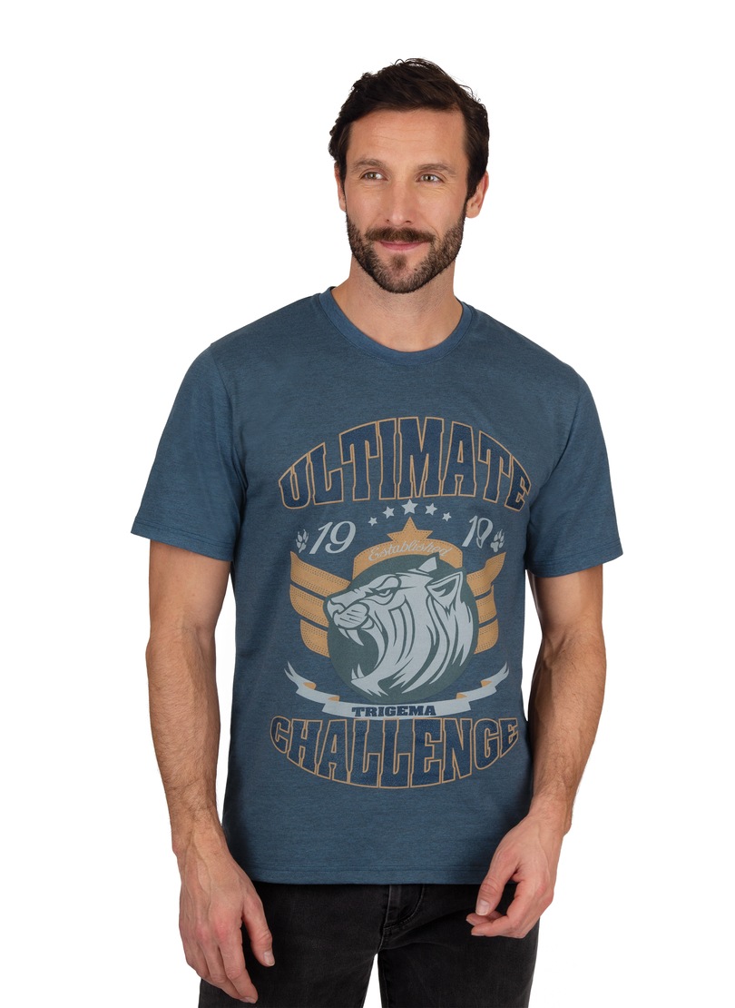 Image of Trigema T-Shirt, mit Aufdruck Ultimate Challenge bei Ackermann Versand Schweiz