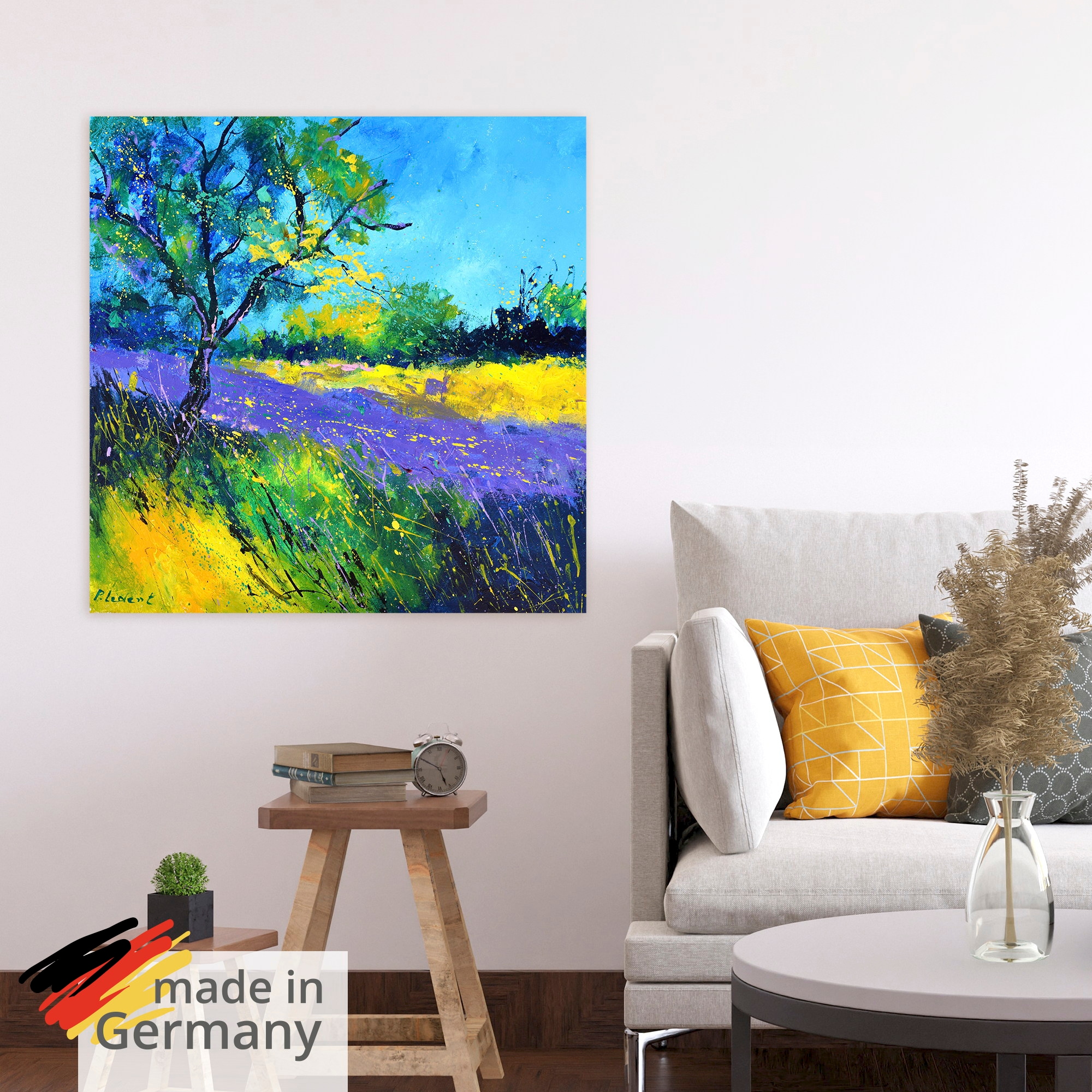 Artland Wandbild »Lavender field« Wiesen & Baumbilder 1 Stk. tlg. als Alubild, Leinwandbild, Poster, Wandaufkleber in verschied. Grössen