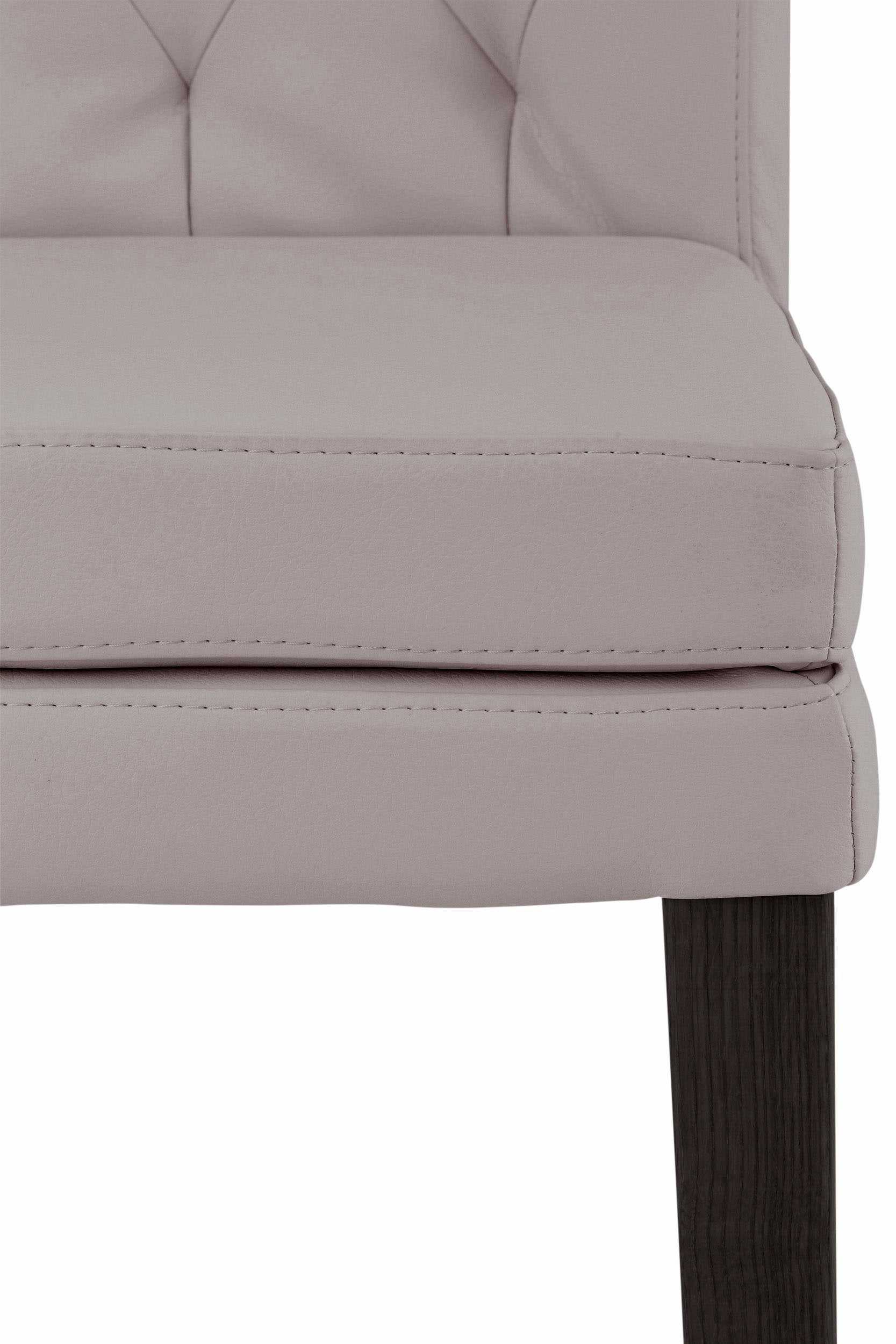 Home affaire Chaise à 4 pieds »Colorado« (Set) 2 cuisBeine aus Buche, wengefarben lackiert, Im 2er, 4er oder 6er-Set