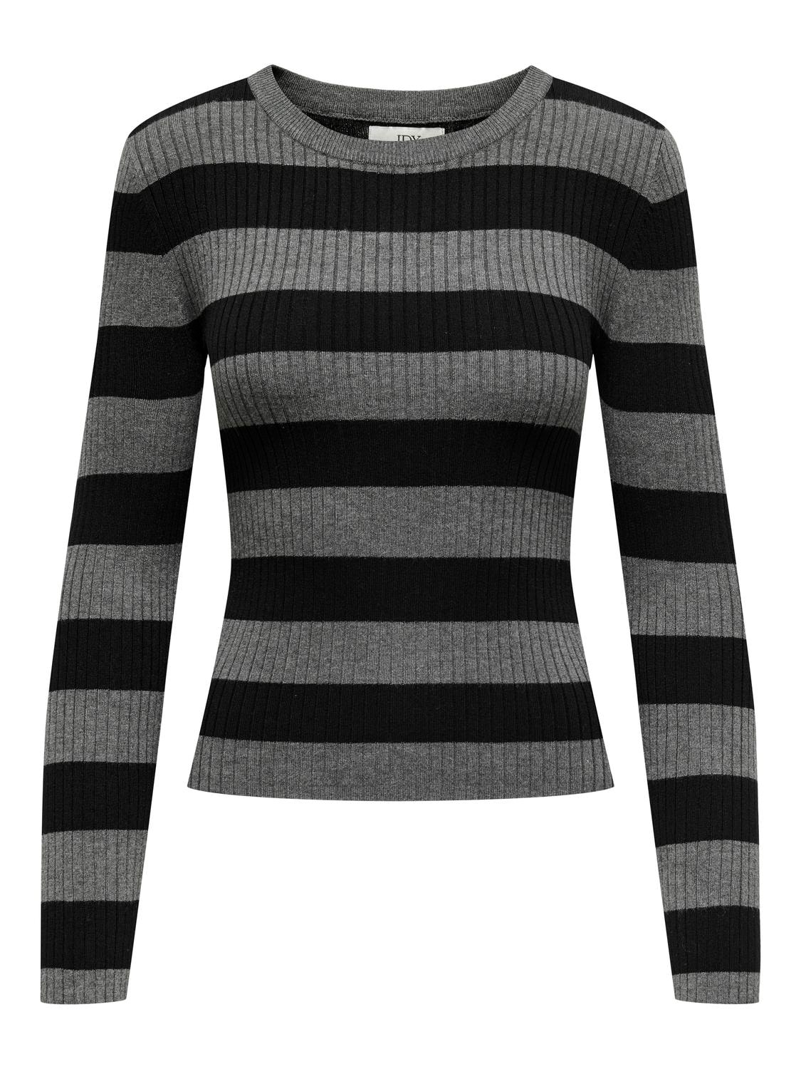 JDY Rundhalspullover »JDYPLUM L/S O-NECK PULLOVER KNT NOOS«