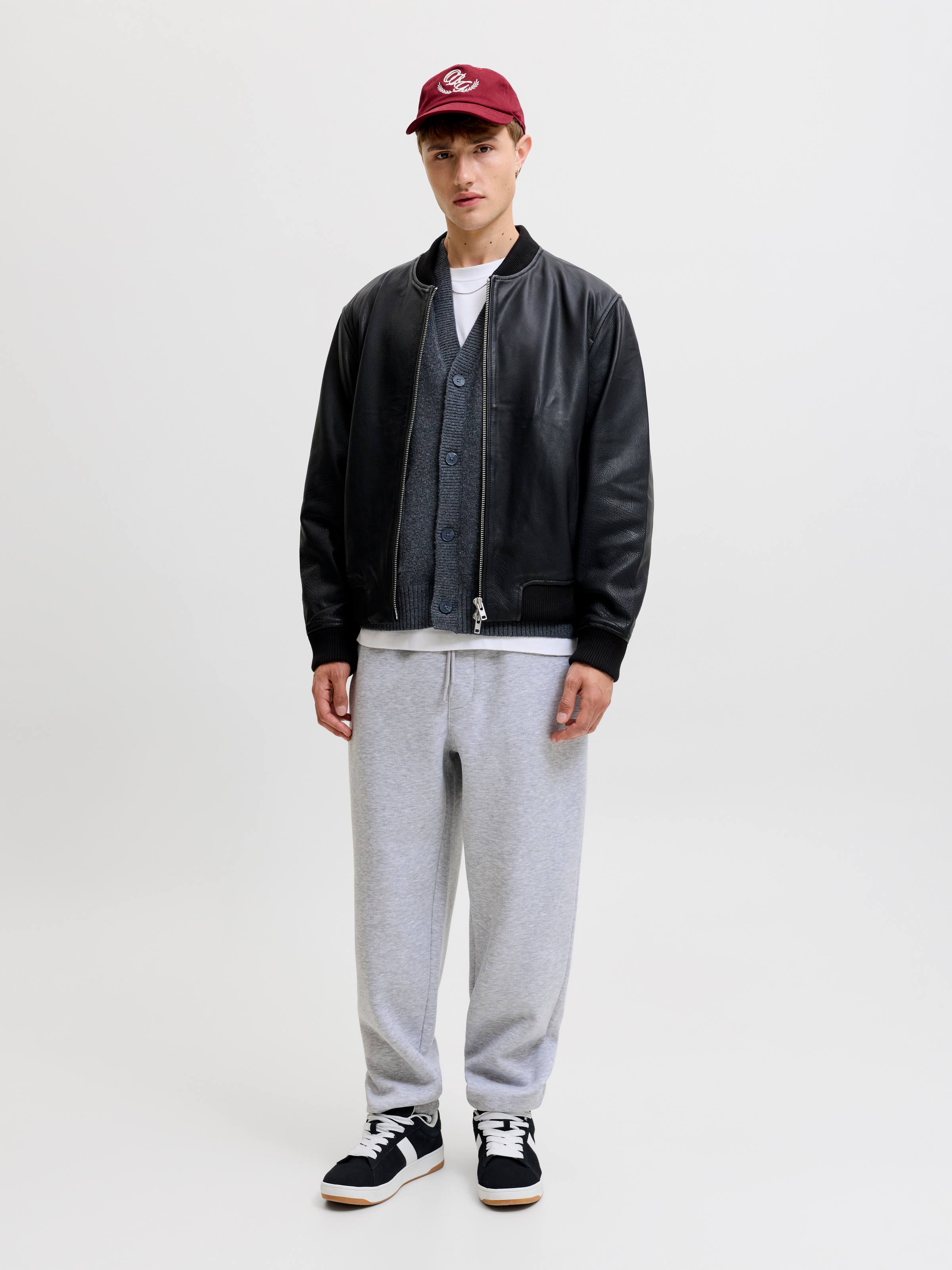 Jack & Jones Sweathose »JPSTKARL BRADLEY SWEAT PANT CUFFED«  Materialmix, regular fit