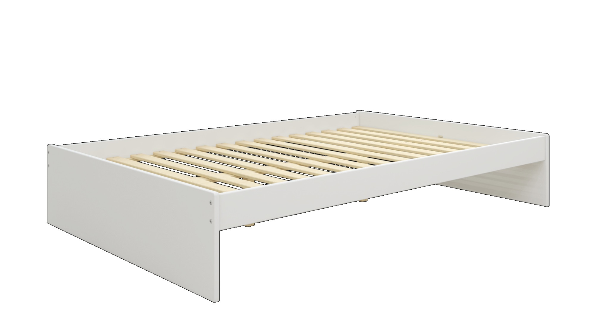 OTTO home Bett »Magdala«, (Breite/ Belastbarkeit: 120cm/200 KG, 90cm/ 100KG), aus MDF, Breite Liegefläche 140 cm, Bettkasten optional