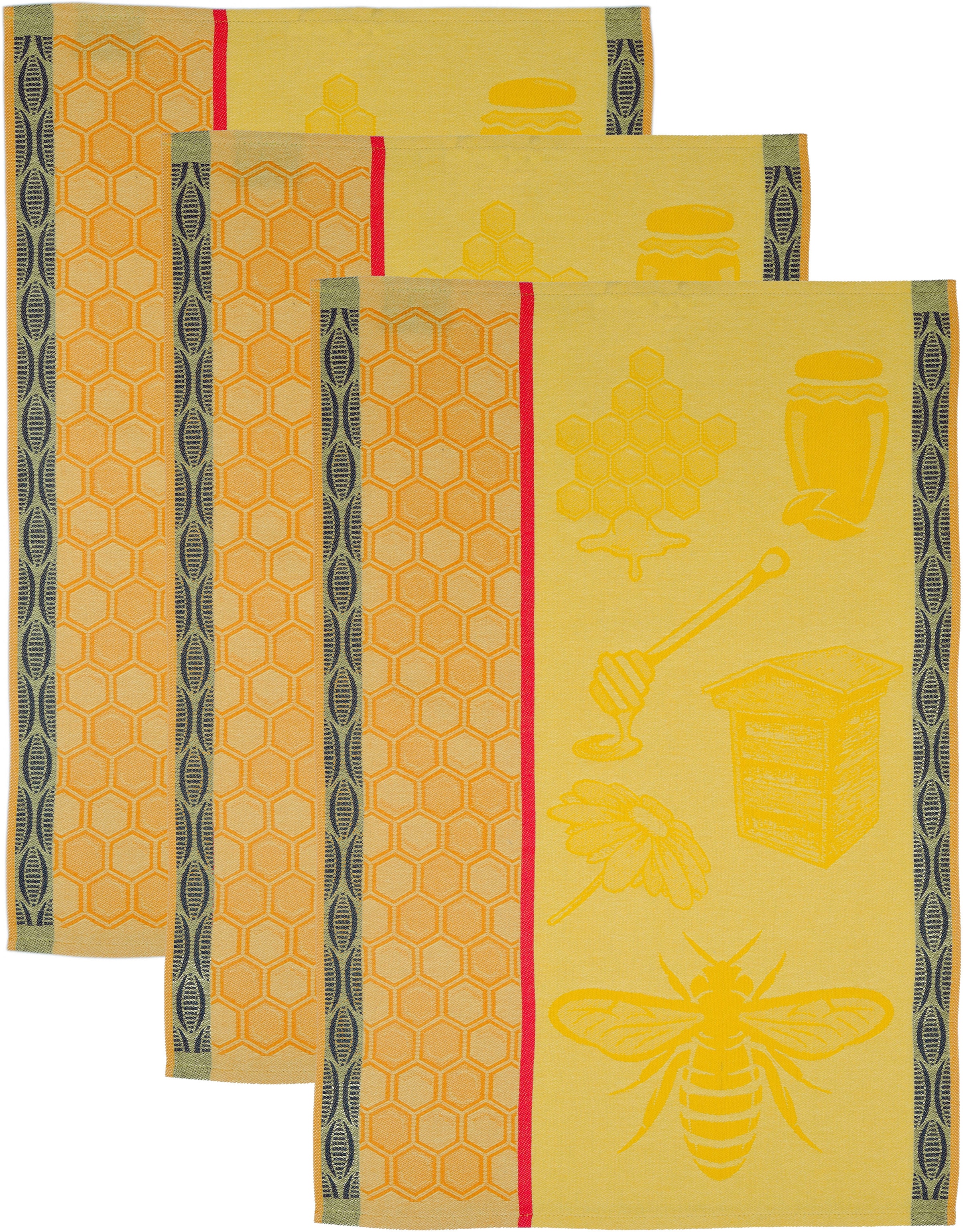Image of ROSS Geschirrtuch "Biene" Motivtuch, aus 100% Baumwolle
