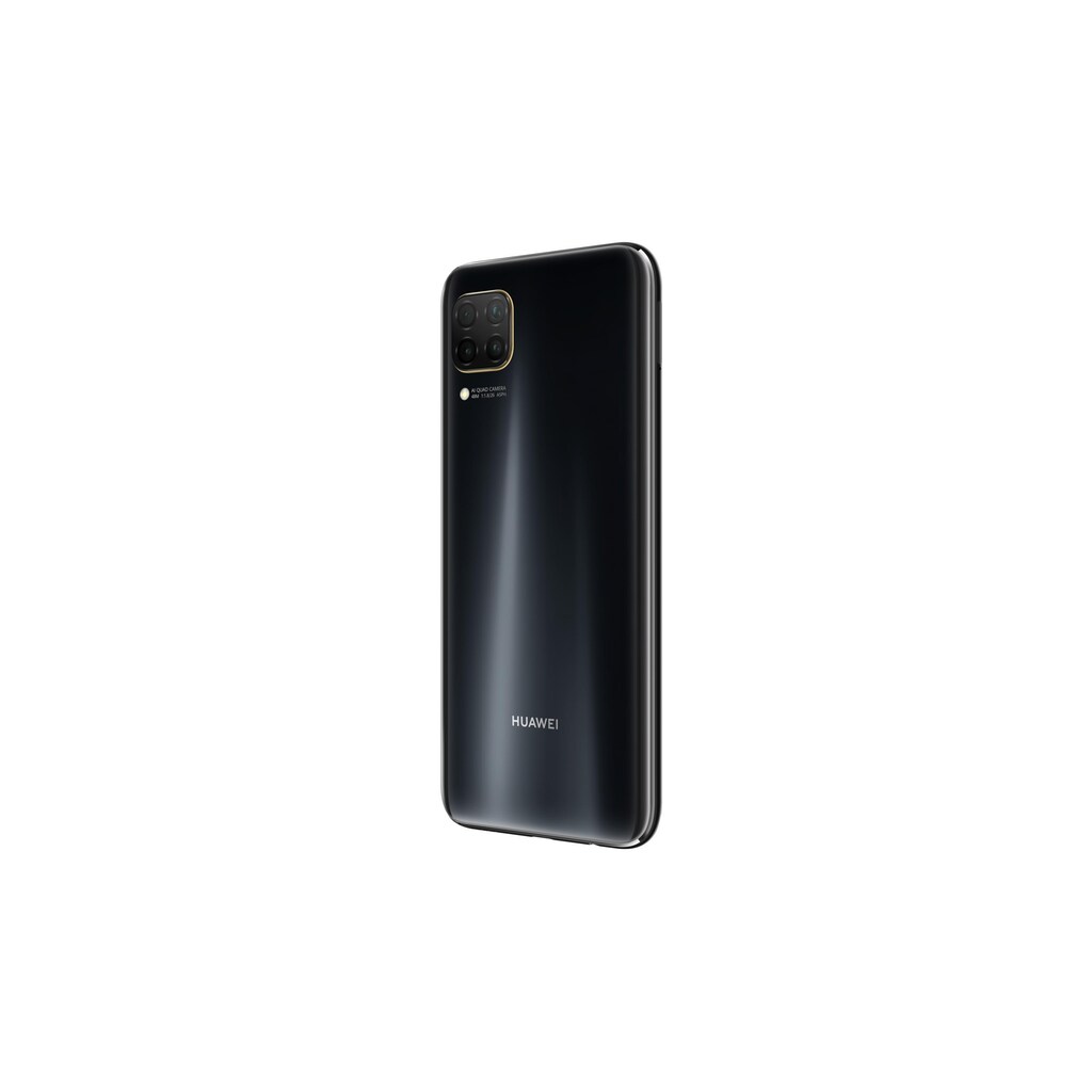 Huawei Smartphone »P40 Lite Mi«, schwarz/midnight black, 16,26 cm/6,4 Zoll, 48 MP Kamera