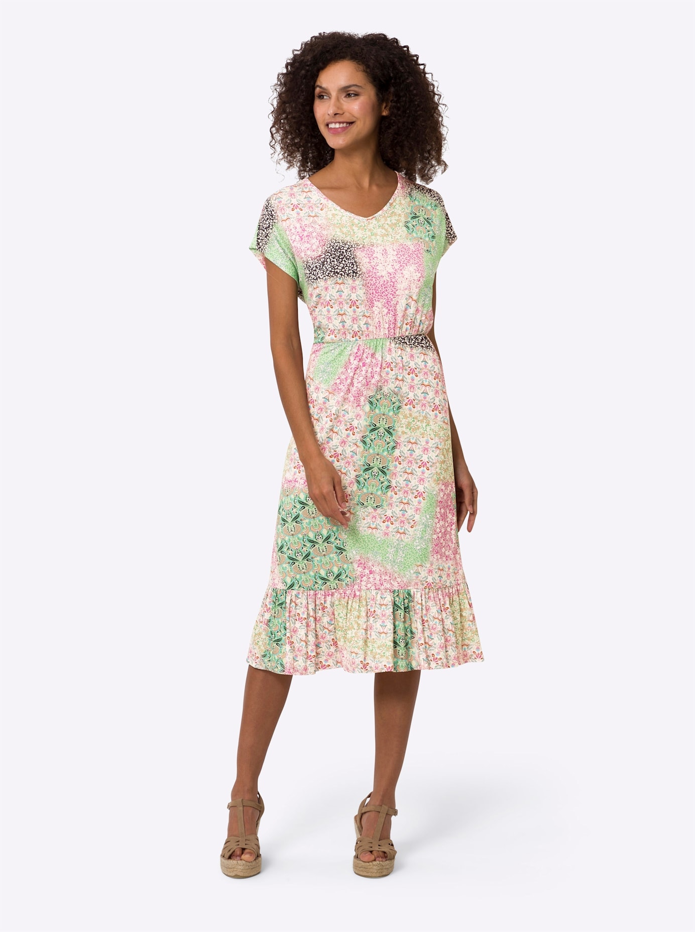 heine Jerseykleid »Druck-Kleid«