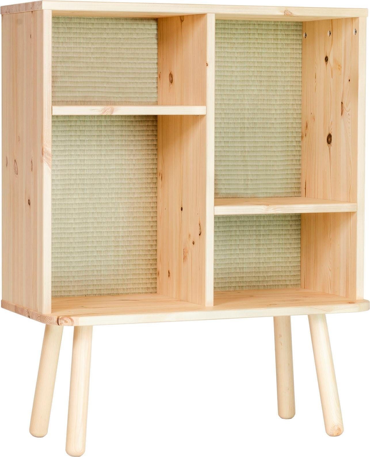 Image of Karup Design Regal »Kyabi«, Vierbeiniger Schrank mit zwei verstellbaren Regalen und einem Tatami-Look auf der Rückseite bei Ackermann Versand Schweiz