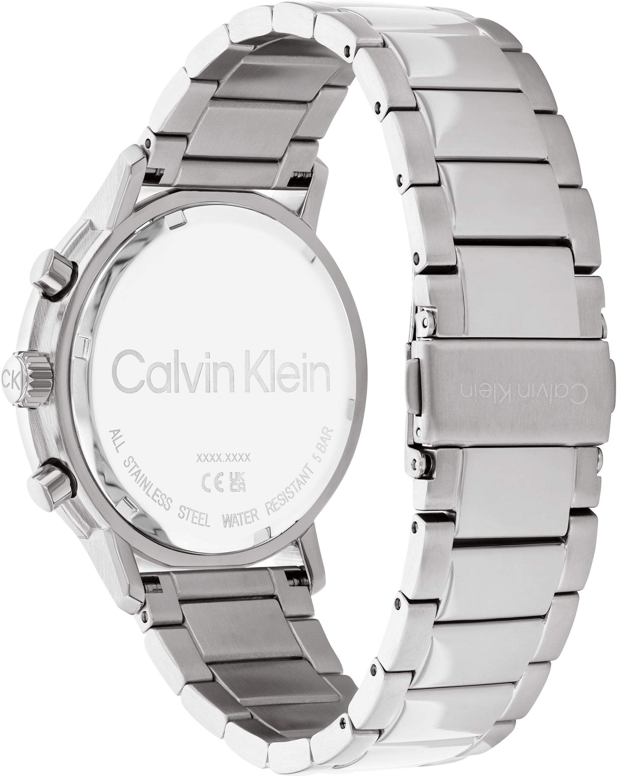 Calvin Klein Multifunktionsuhr »Gauge, 25200063«, Quarzuhr, Armbanduhr, Herrenuhr, Datum