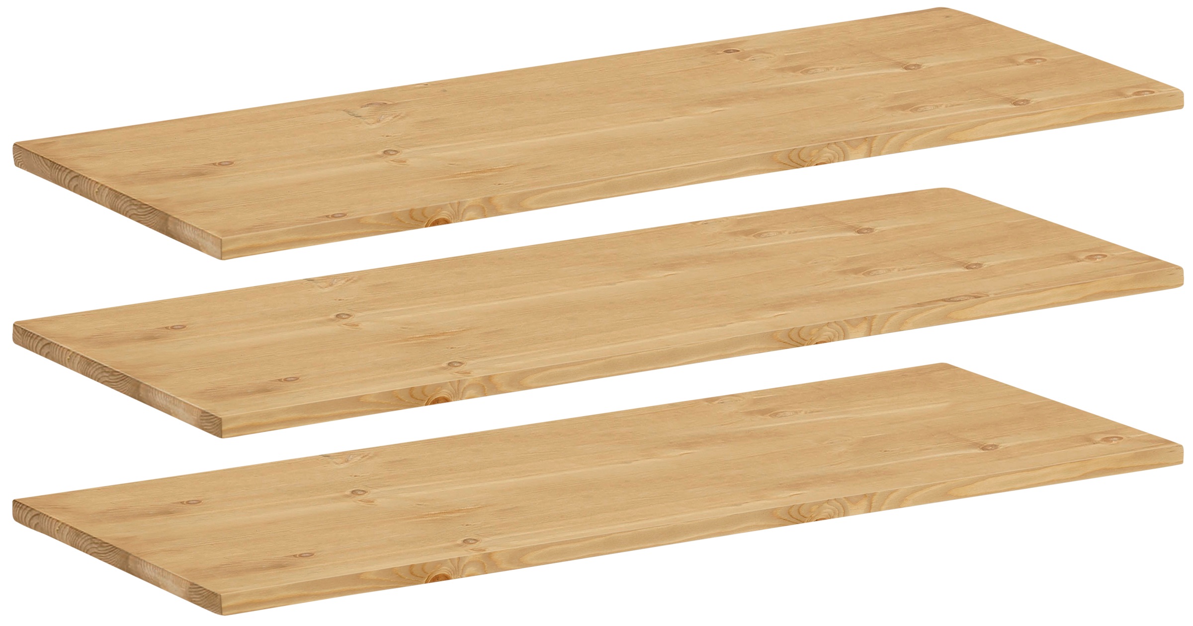 Image of GOODproduct Einlegeboden "Ayanna" 3 Stk. tlg. Breite 83 cm, aus massiver Kiefer, FSC