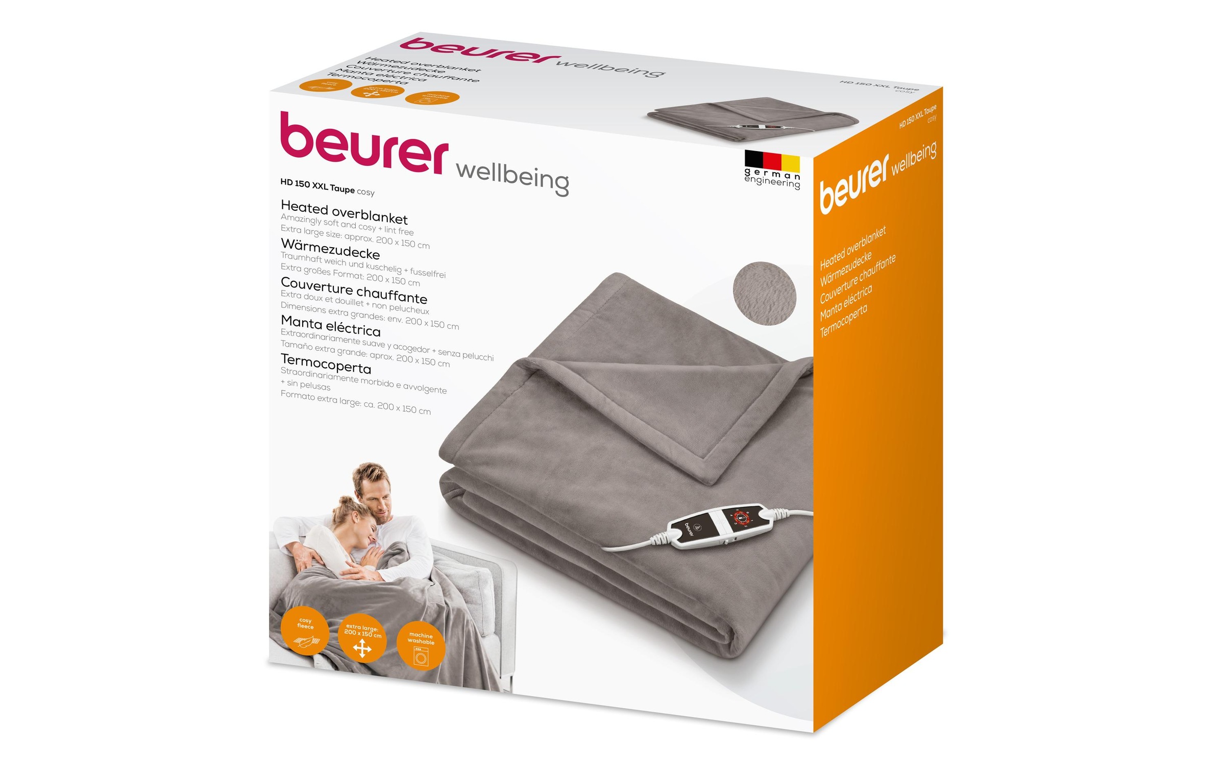 BEURER Heizdecke »HD 150 XXL Cosy T«