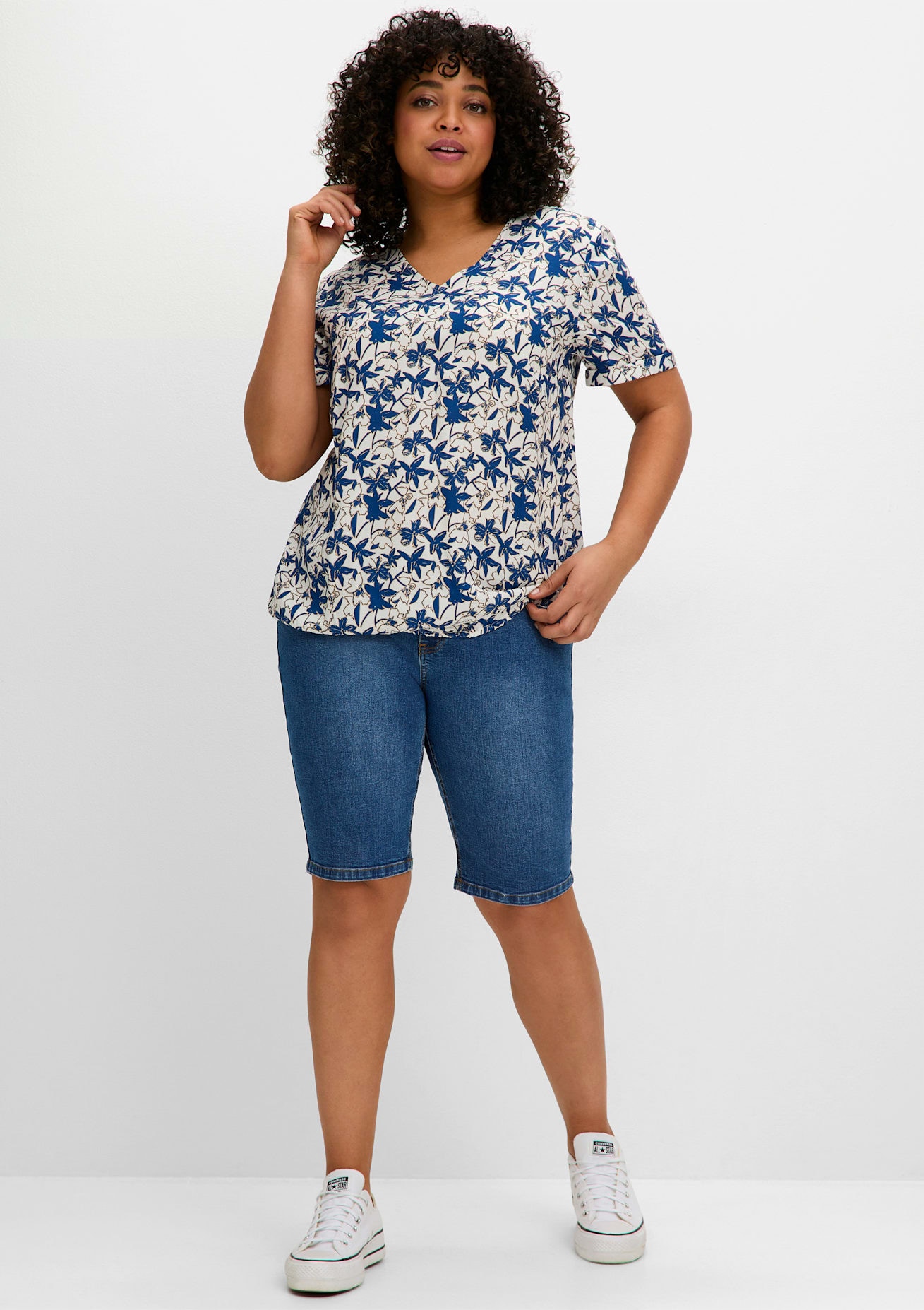 Sheego Longbluse