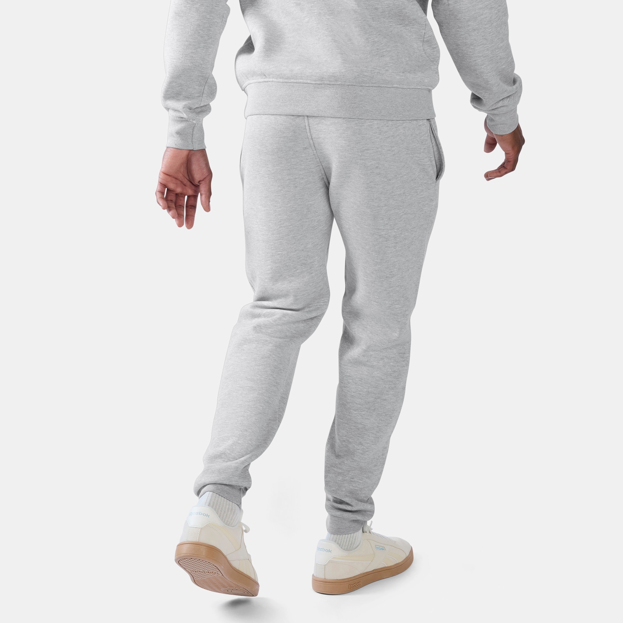 Reebok Pantalon de jogging »ID 2-COLOUR LOGO FLEECE CUFFED JOG PANT«  mit Fleece, auch in grossen Grössen