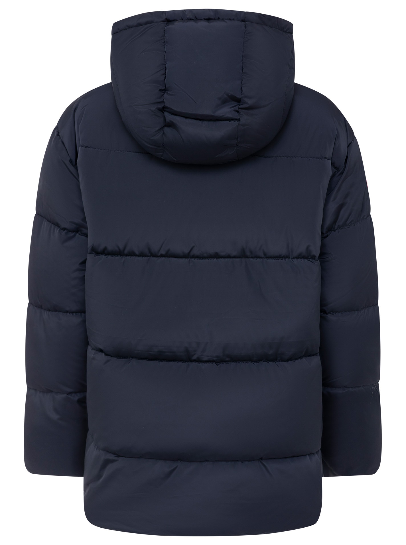 Zwillingsherz Veste matelassée »„Love More“« capuche avec cordon de serrage, fermeture éclair dissimulée, détails discrets