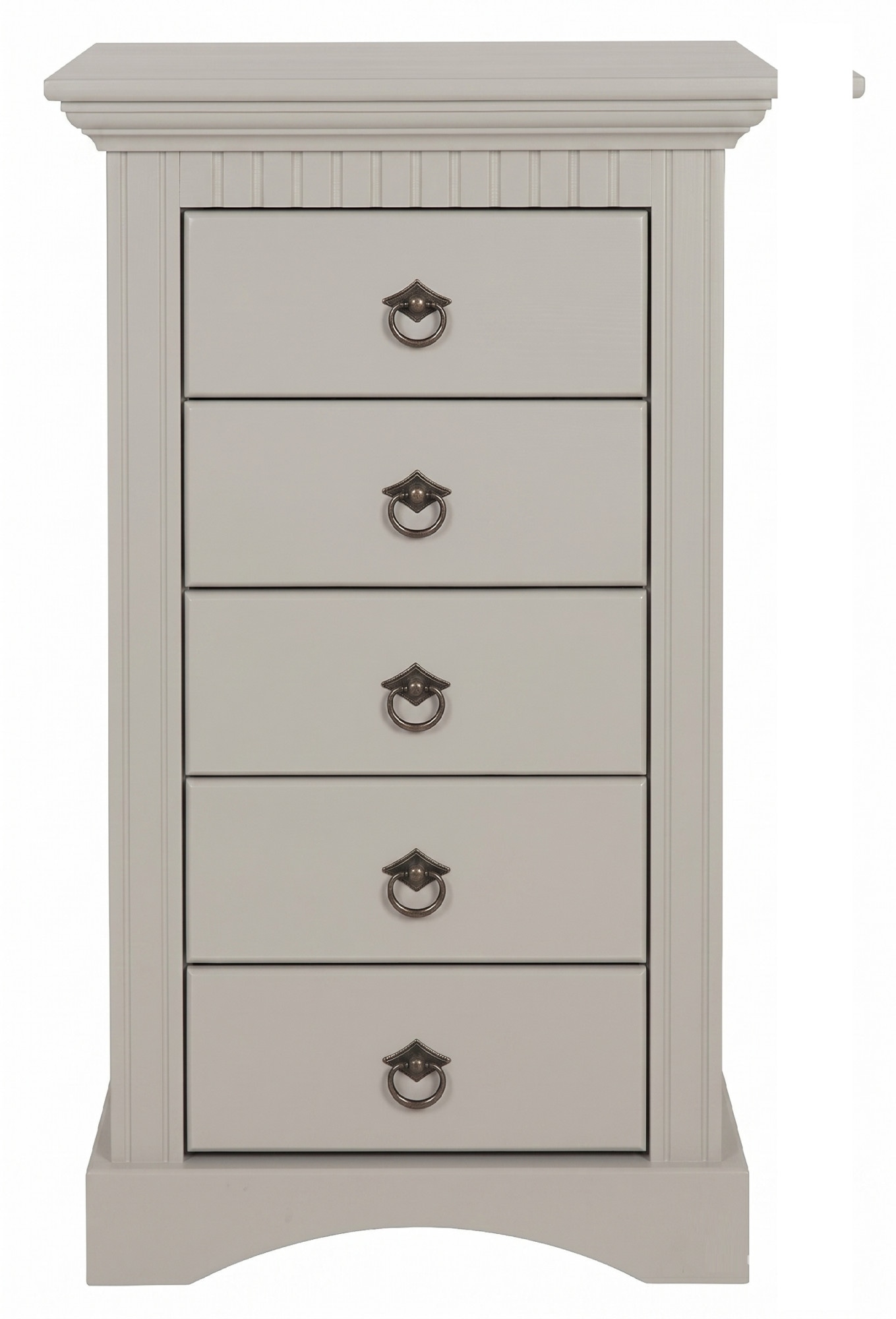 GOODproduct Kommode »Rustic« Breite 48cm, aus massiver Kiefer, 5 Schubladen, FSC®-zertifiziert