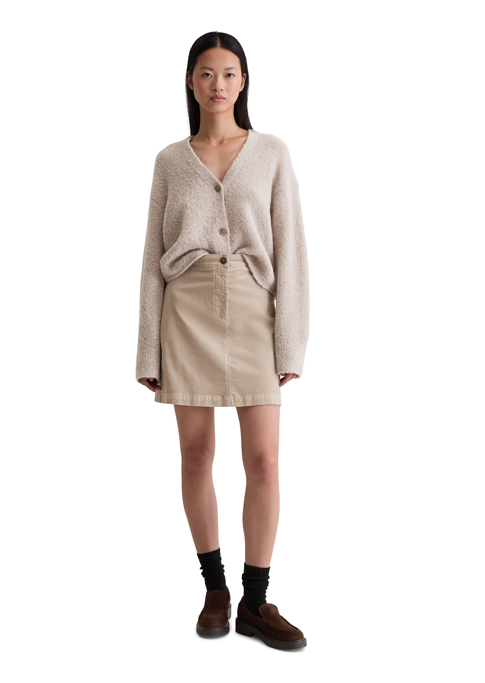 Marc O'Polo Minijupe aus Samt,