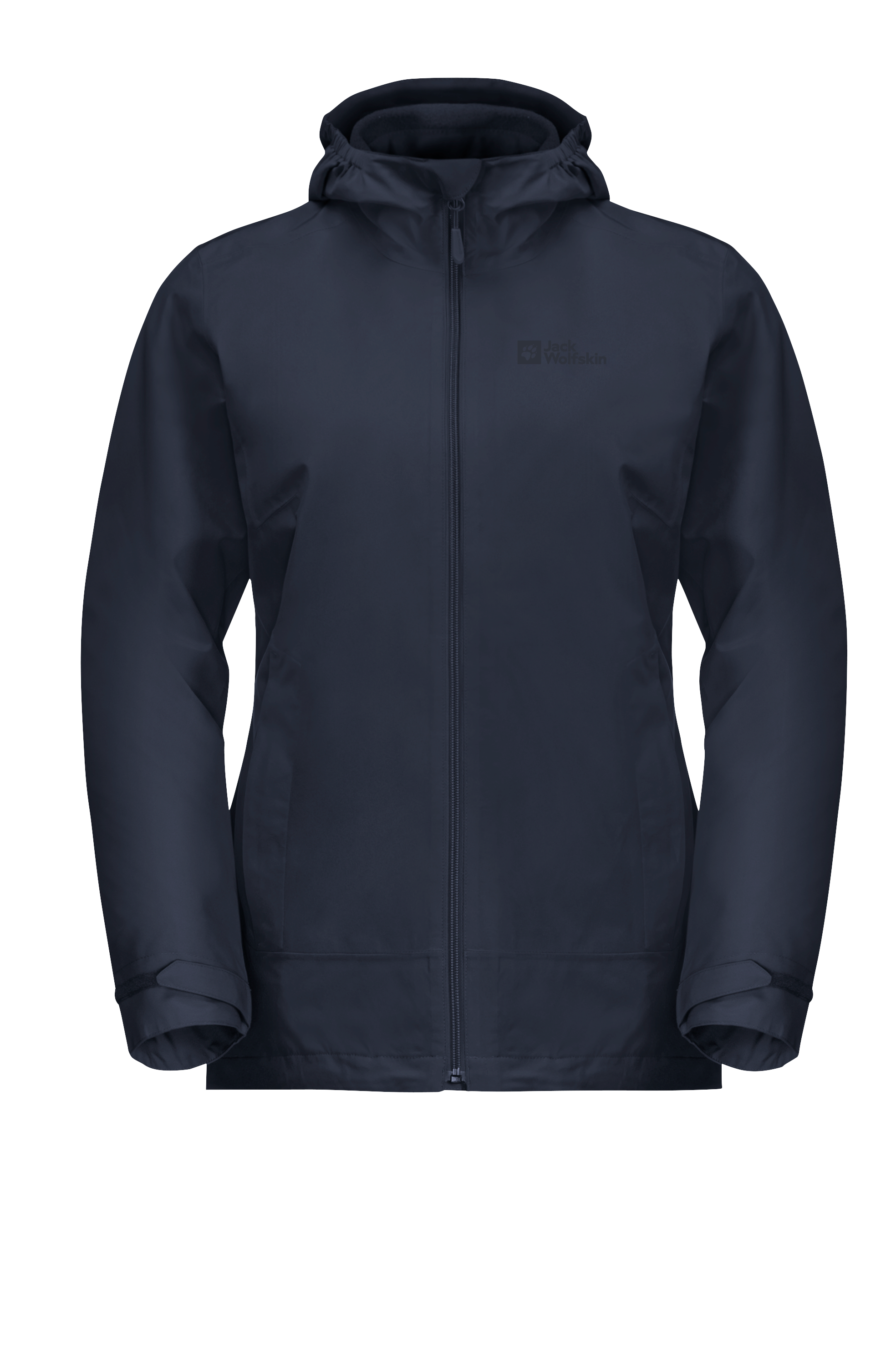 Jack Wolfskin 3-in-1-Funktionsjacke »MOONRISE 3IN1 JKT W«, mit Kapuze, mit wasserabweisenden Reissverschlüssen