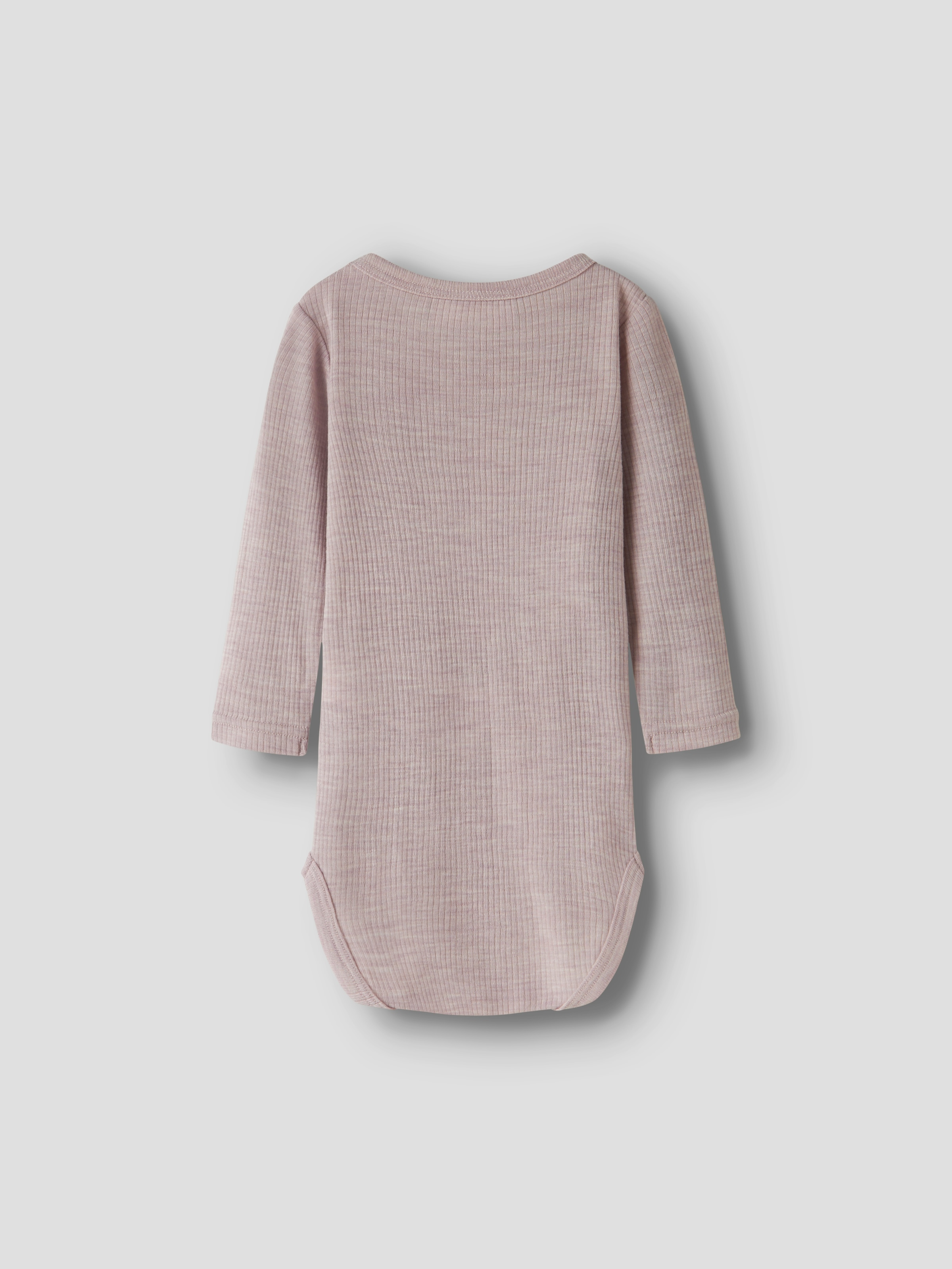 Name It Langarmbody »NBNWAX WOOL RIB LS BODY NOOS« aus reiner Merinowolle