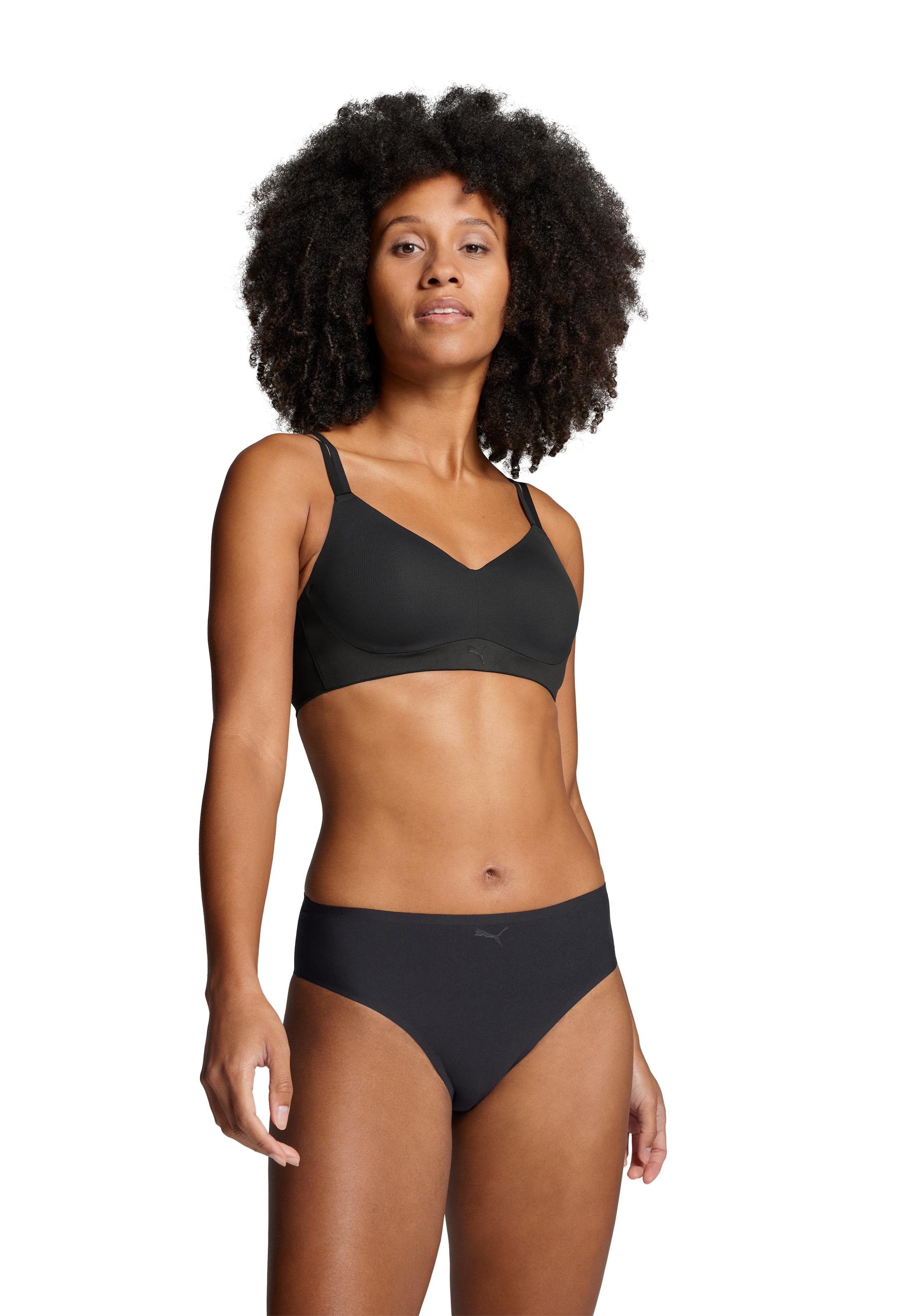 Image of PUMA Bügelloser BH "PUMA WOMEN MEDIUM SUPPORT ACTIVE BRA 1P" mit Soft-Touch Trägern, atmungsaktiv, vorgeformte Cups