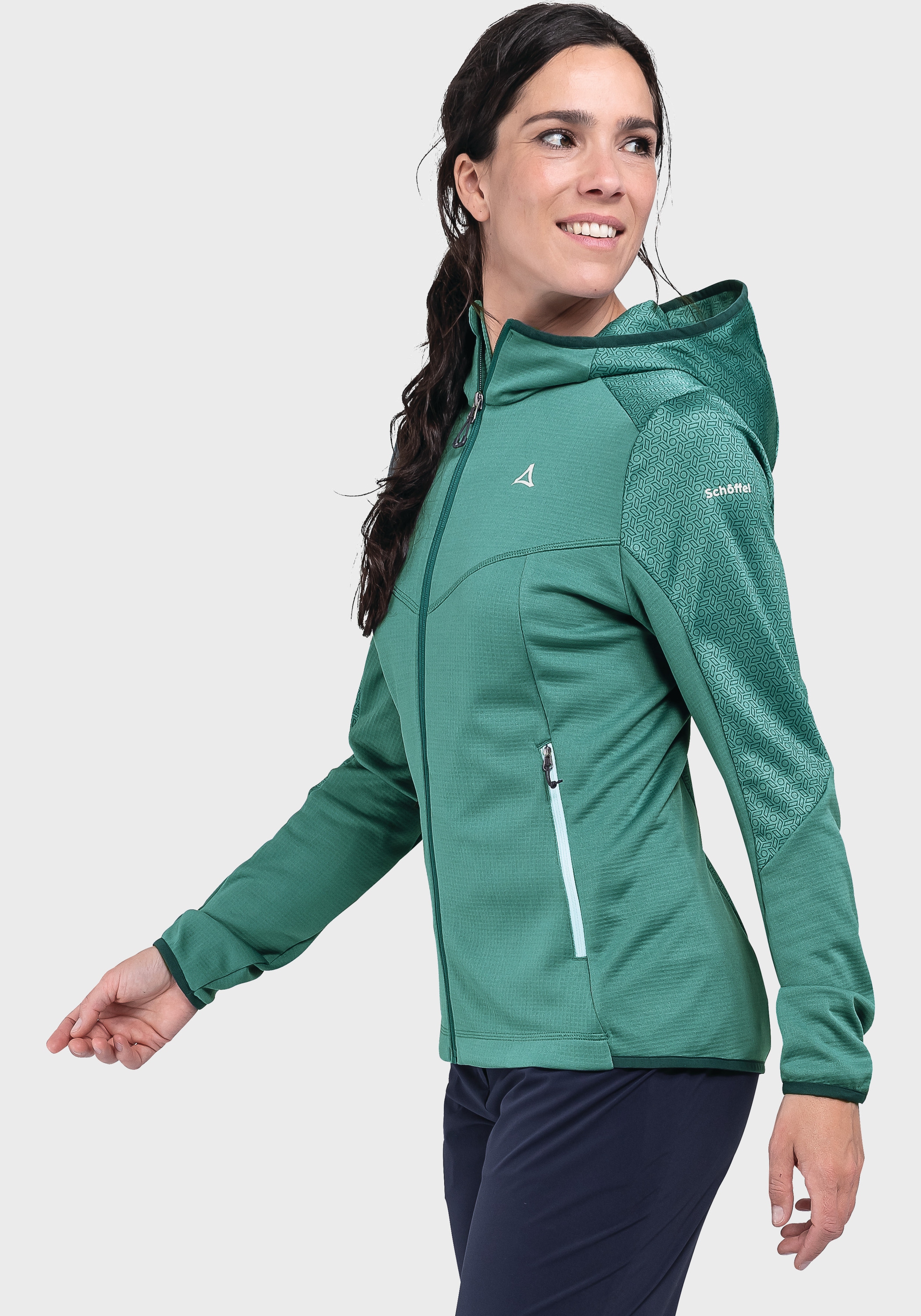 Schöffel Veste polaire »Fleece Hoody Svardalen L« mit Kapuze