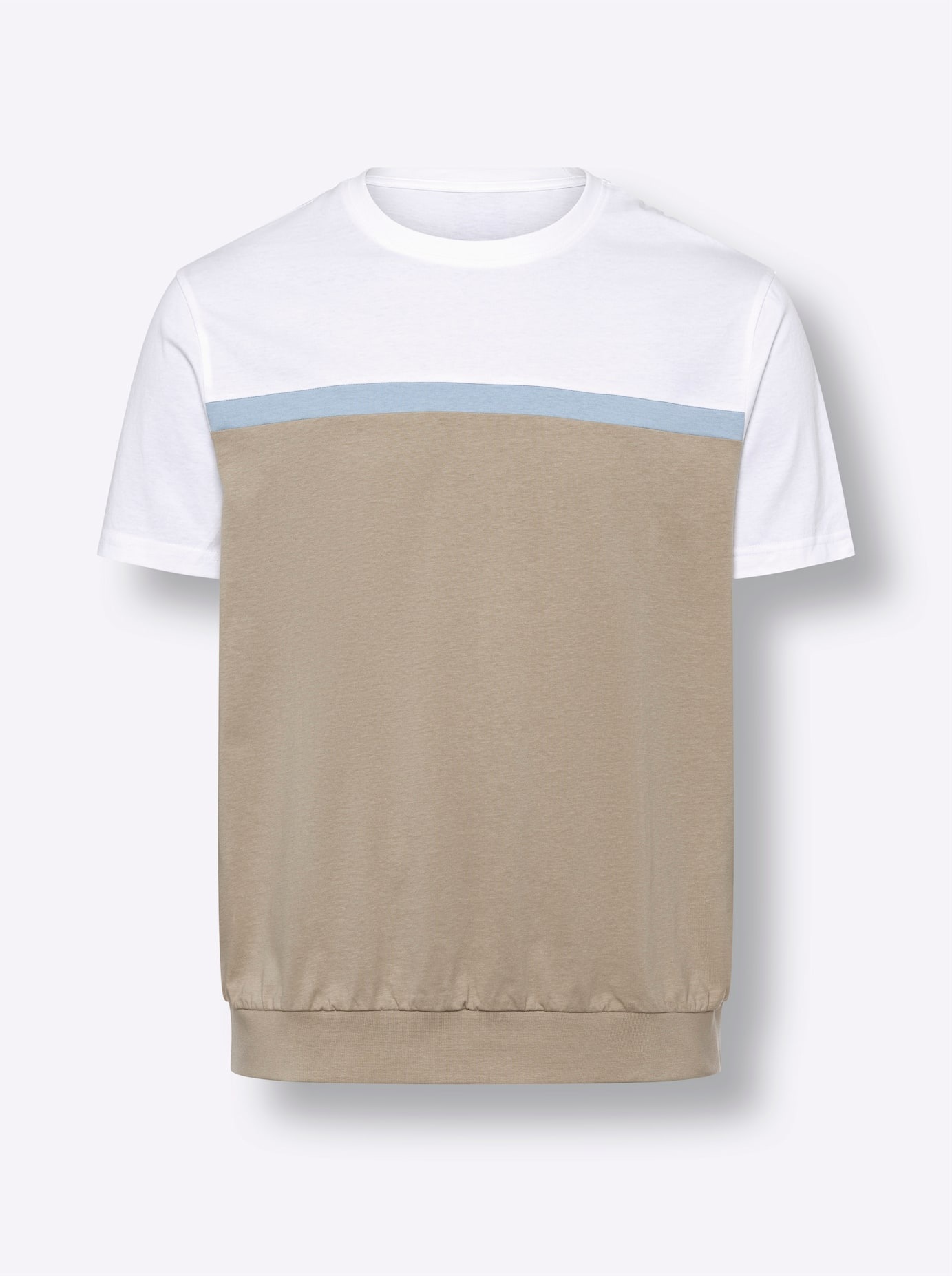 Classic Rundhalsshirt »Rundhals-Shirt«, (1 tlg.)