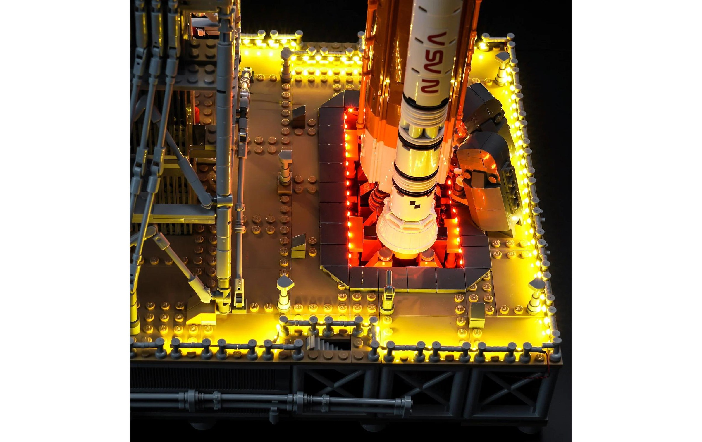   »BrickBling LED-Licht-Set für LEGO® NASA: Artemis Startrampe -10341«