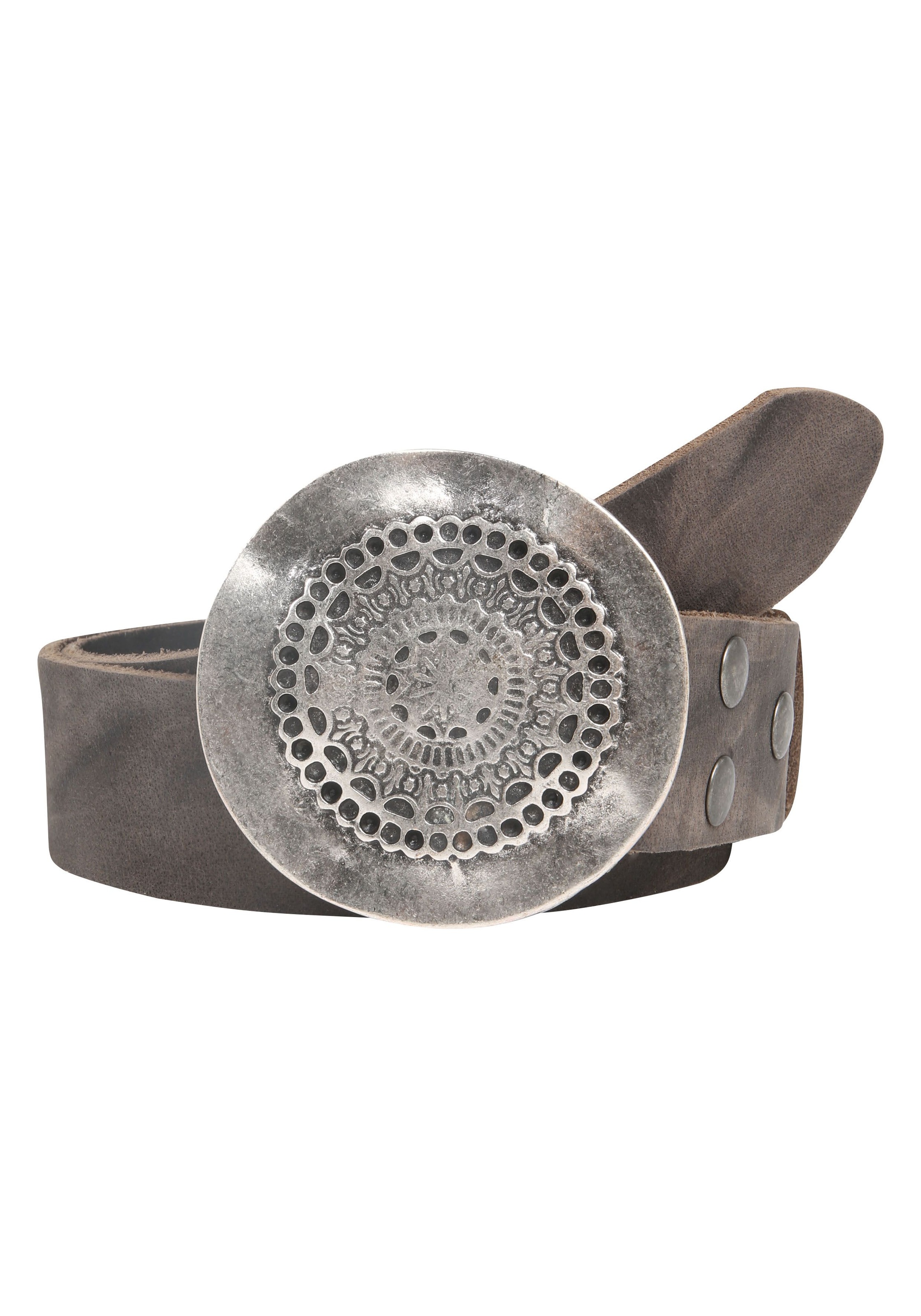Image of Rettungsring Gürtel Ledergürtel Echtleder, Leder "Soft Boom Navy"