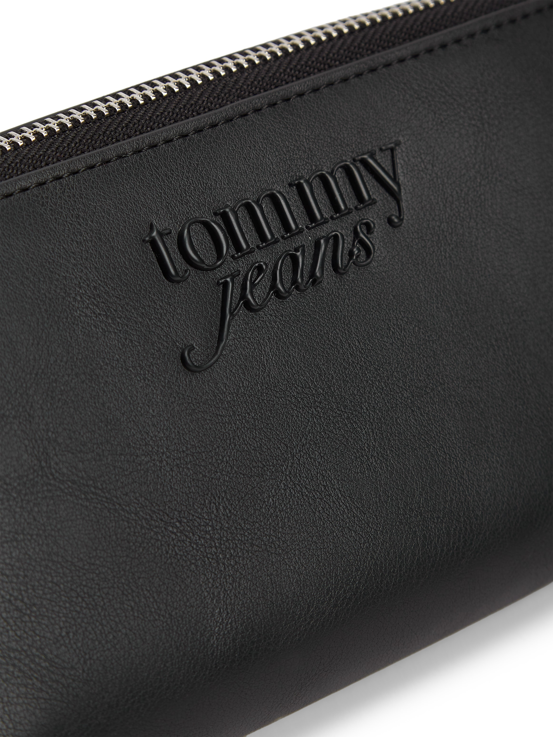 Tommy Jeans Porte-monnaie »TJW MUST PURSE WALLET LARGE ZA« Portefeuille femme, porte-monnaie avec bandoulière réglable