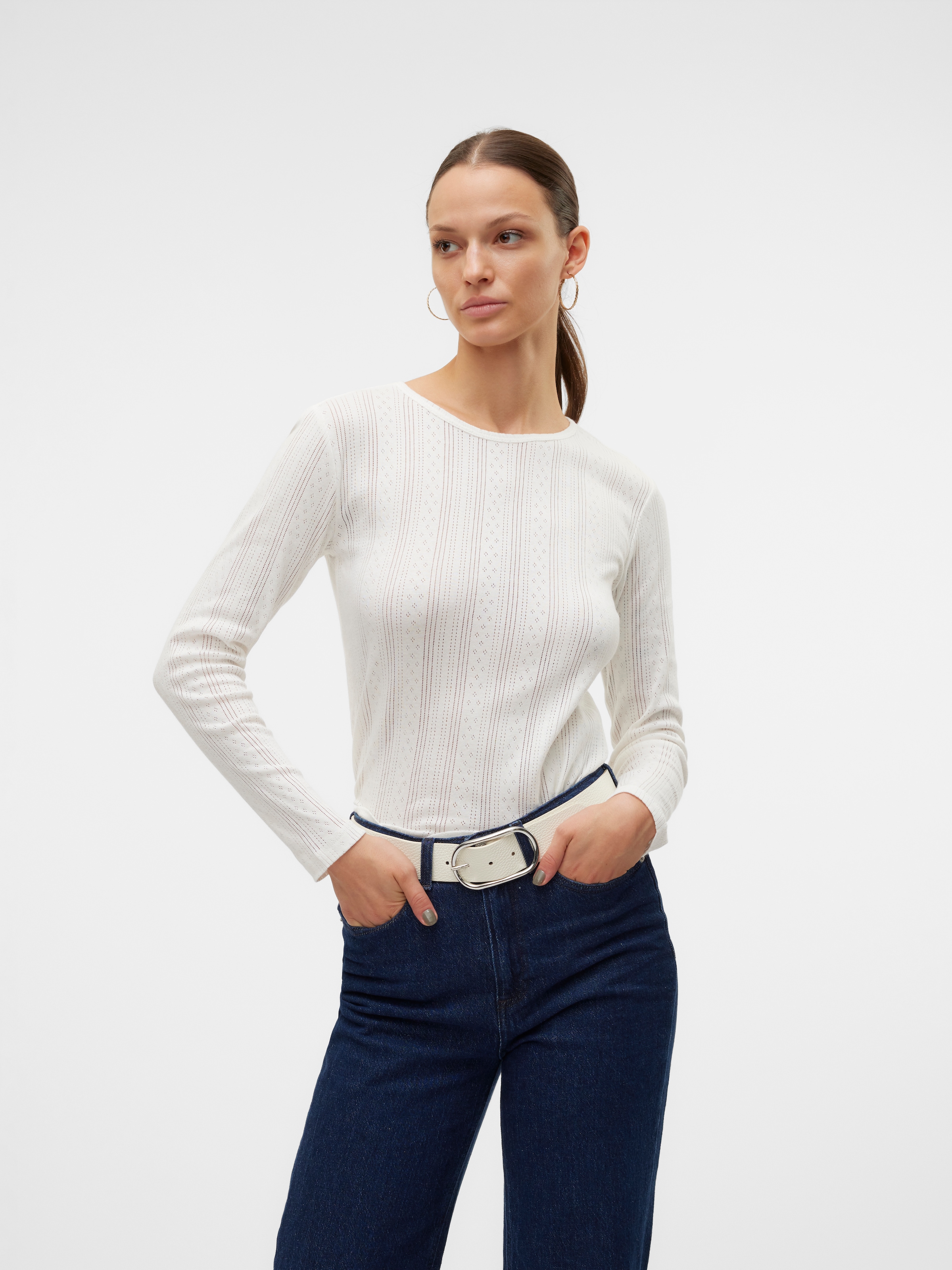 Vero Moda Langarmshirt »VMLISA LS TOP JRS NOOS«