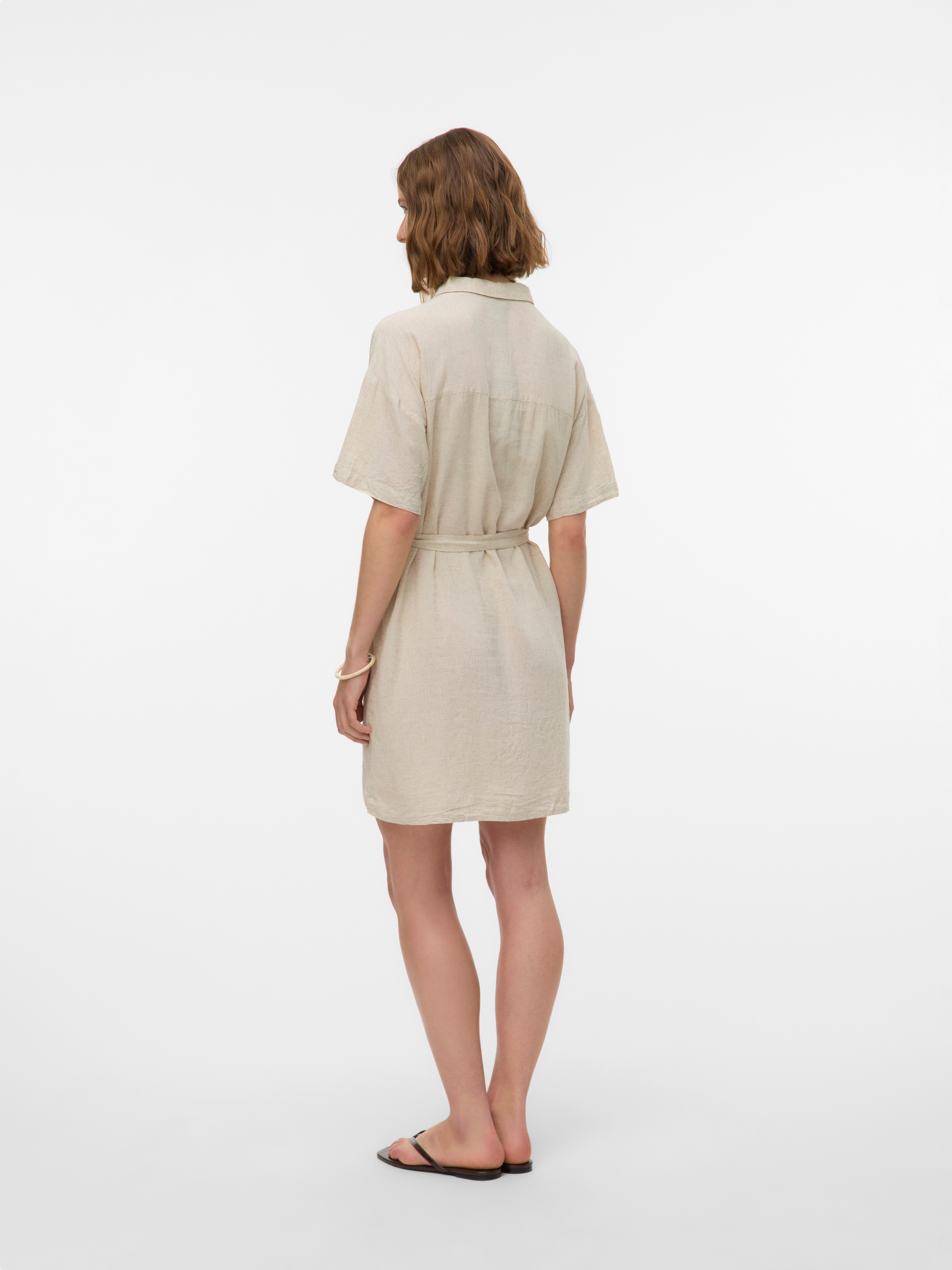 Vero Moda Blusenkleid »VMTHEA SS SHORT SHIRT DRESS WVN NOOS«, Sommerkleid