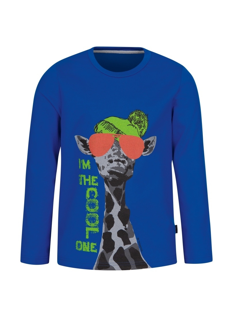 T-Shirt auf Entdecke Trigema Giraffen-Motiv« »TRIGEMA Lässiges T-Shirt mit